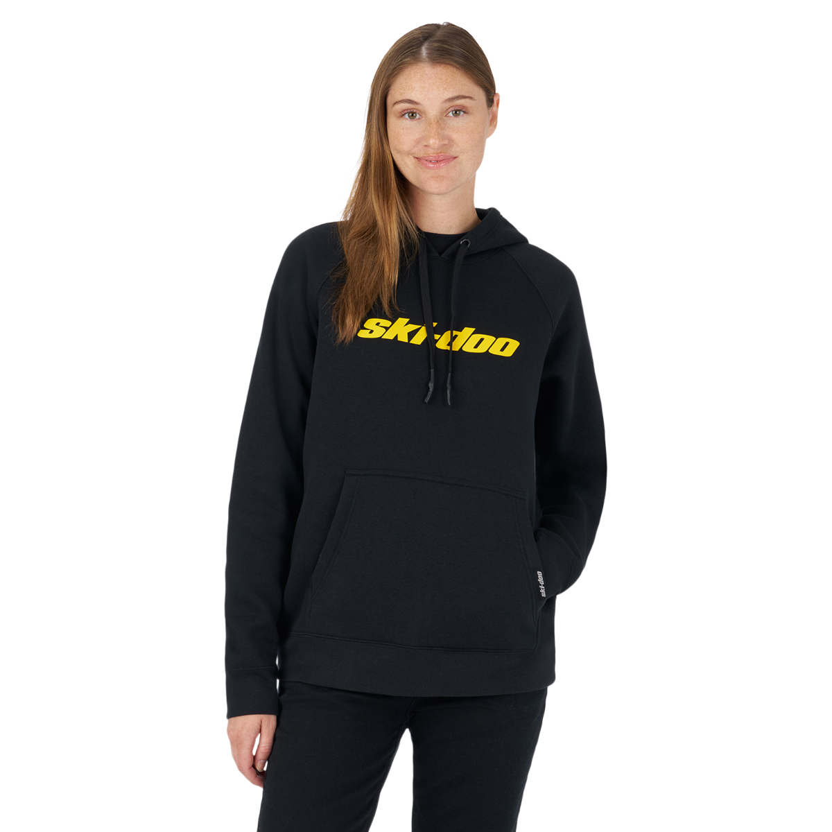 Ski-Doo Women's Signature Pullover Hoodie / Black / M 2882100690