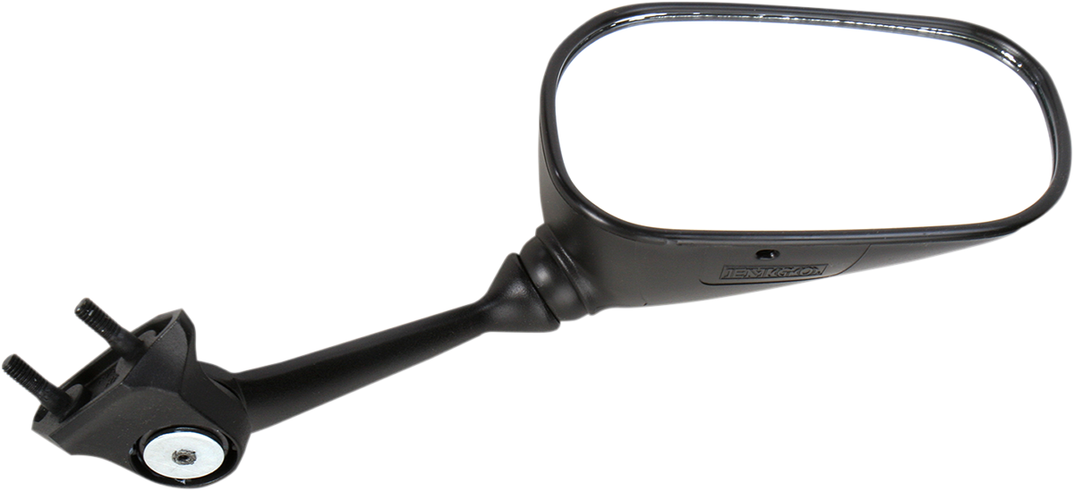 EMGO - 2057901 - Mirror - Side View - Oval - Black - Right image 2 of 4