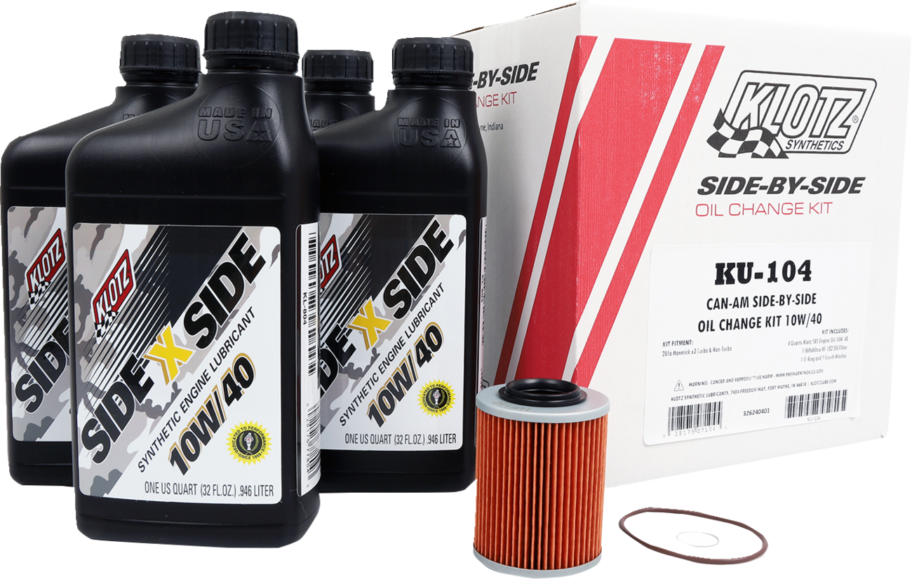 KLOTZ OIL Can-Am SXS 10W/40 four stroke engine oil image 2 of 3