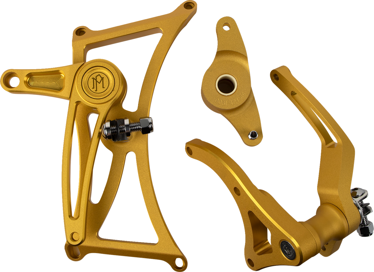 PERFORMANCE MACHINE (PM) Mid Controls Touring rearset - 00351179MSMG image 2 of 4