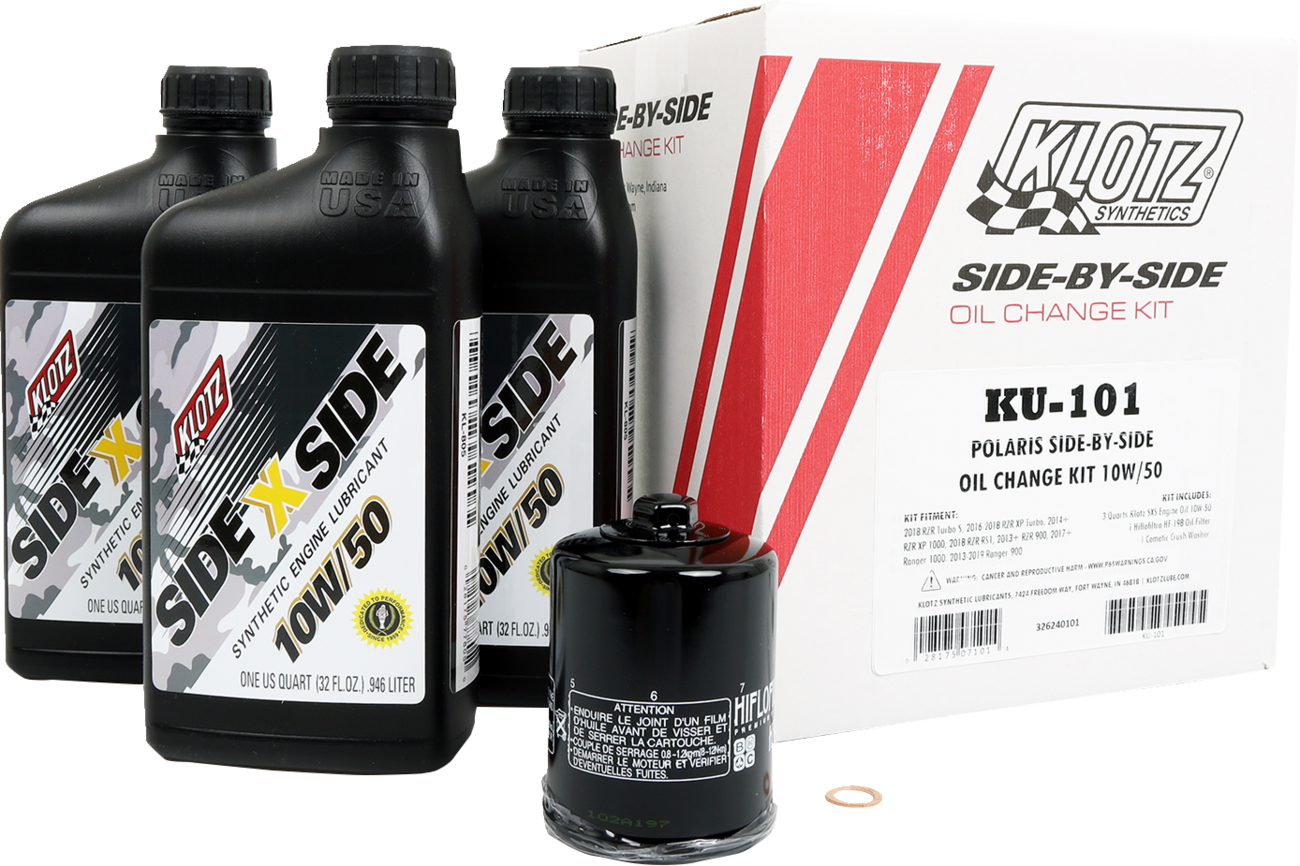 KLOTZ OIL - 'KU101 - Polaris SXS - 10W/50 image 2 of 3