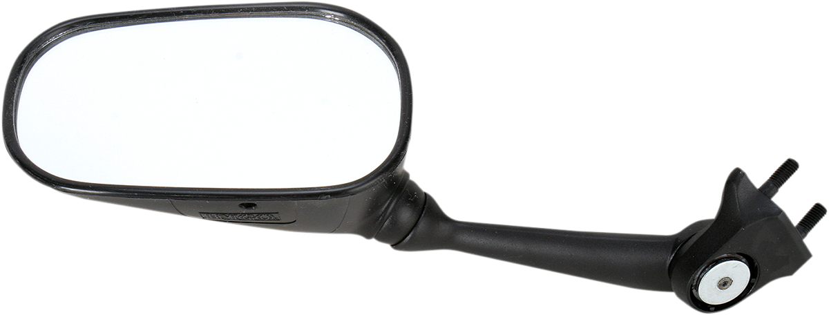 EMGO - 2057902 - Mirror - Side View - Oval - Black - Left image 2 of 4