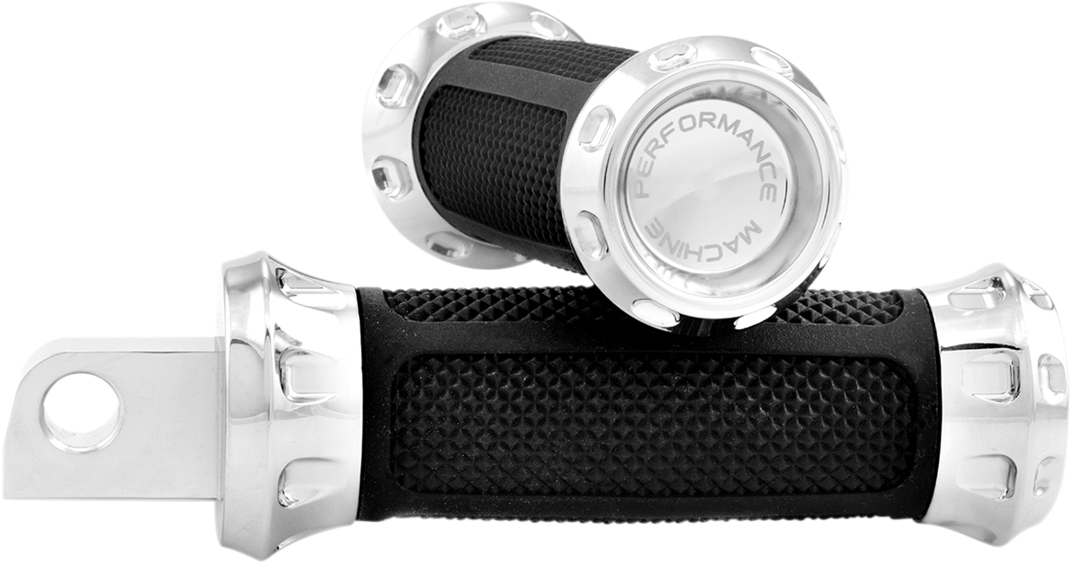 PERFORMANCE MACHINE (PM) Overdrive Foot Pegs Passenger Foot Peg Floorboard image 3 of 3