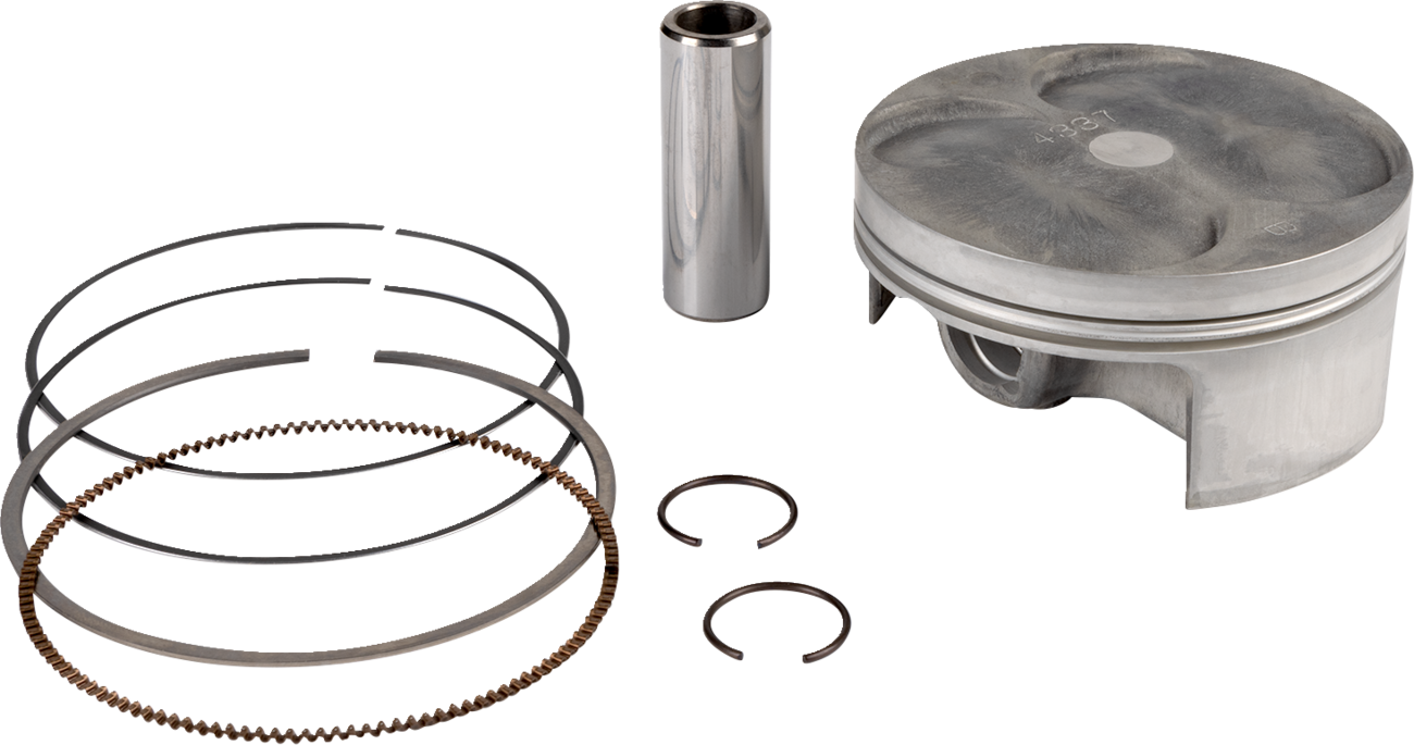 PROX - 014337B - Piston Kit - 76.97 Mm - Kawasaki Kx250f image 3 of 4