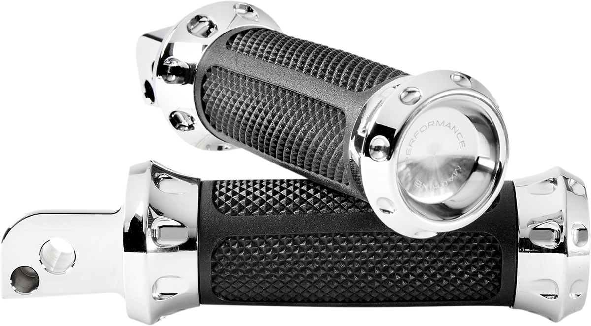 PERFORMANCE MACHINE (PM) Overdrive Foot Pegs Passenger Foot Peg Floorboard image 2 of 3