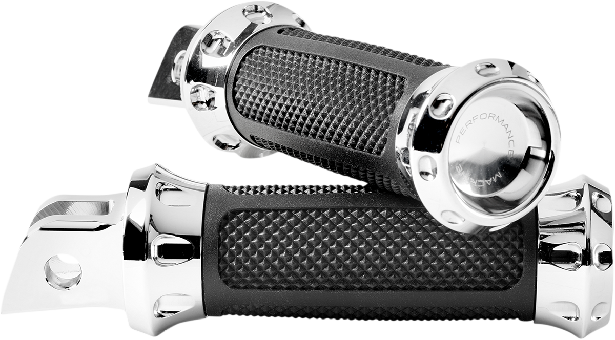 PERFORMANCE MACHINE (PM) Overdrive Foot Pegs Driver Foot Peg Floorboard - 00351243MCH image 2 of 3