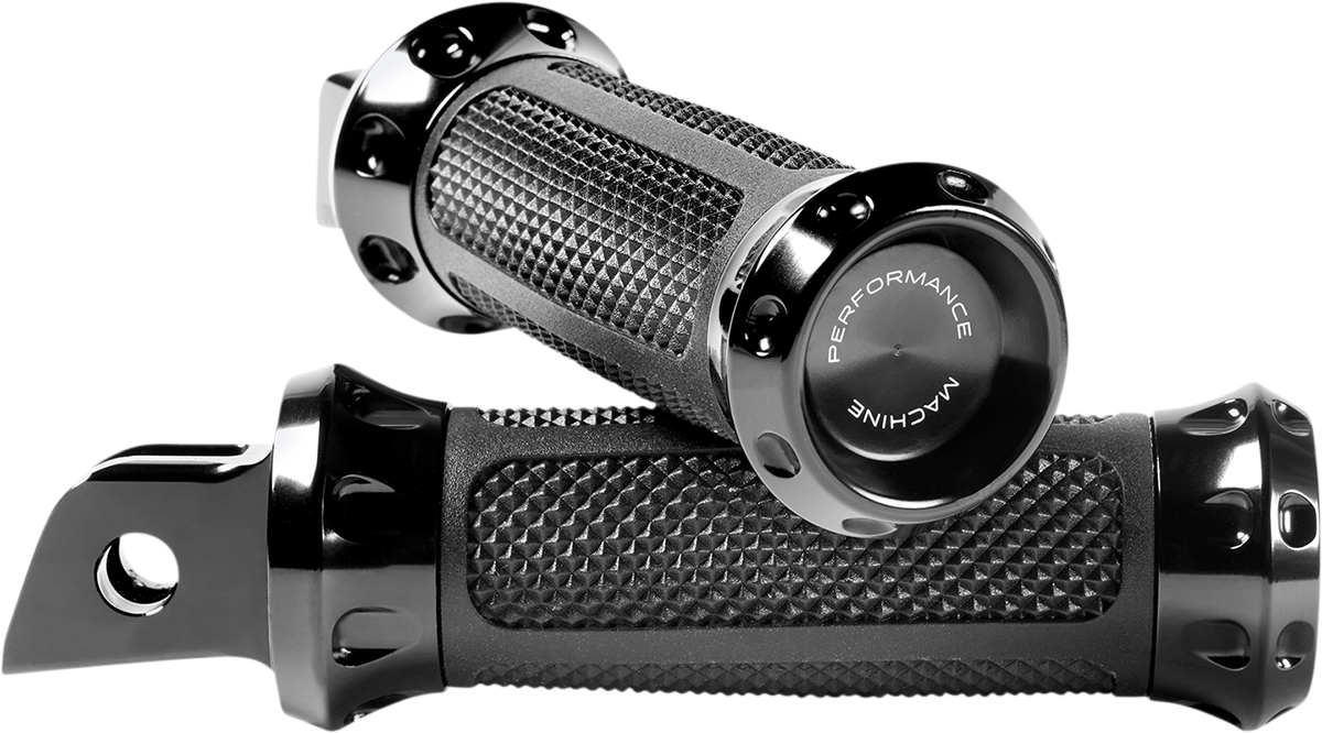 PERFORMANCE MACHINE (PM) Overdrive Foot Pegs Driver Foot Peg Floorboard - 00351243MB image 2 of 3