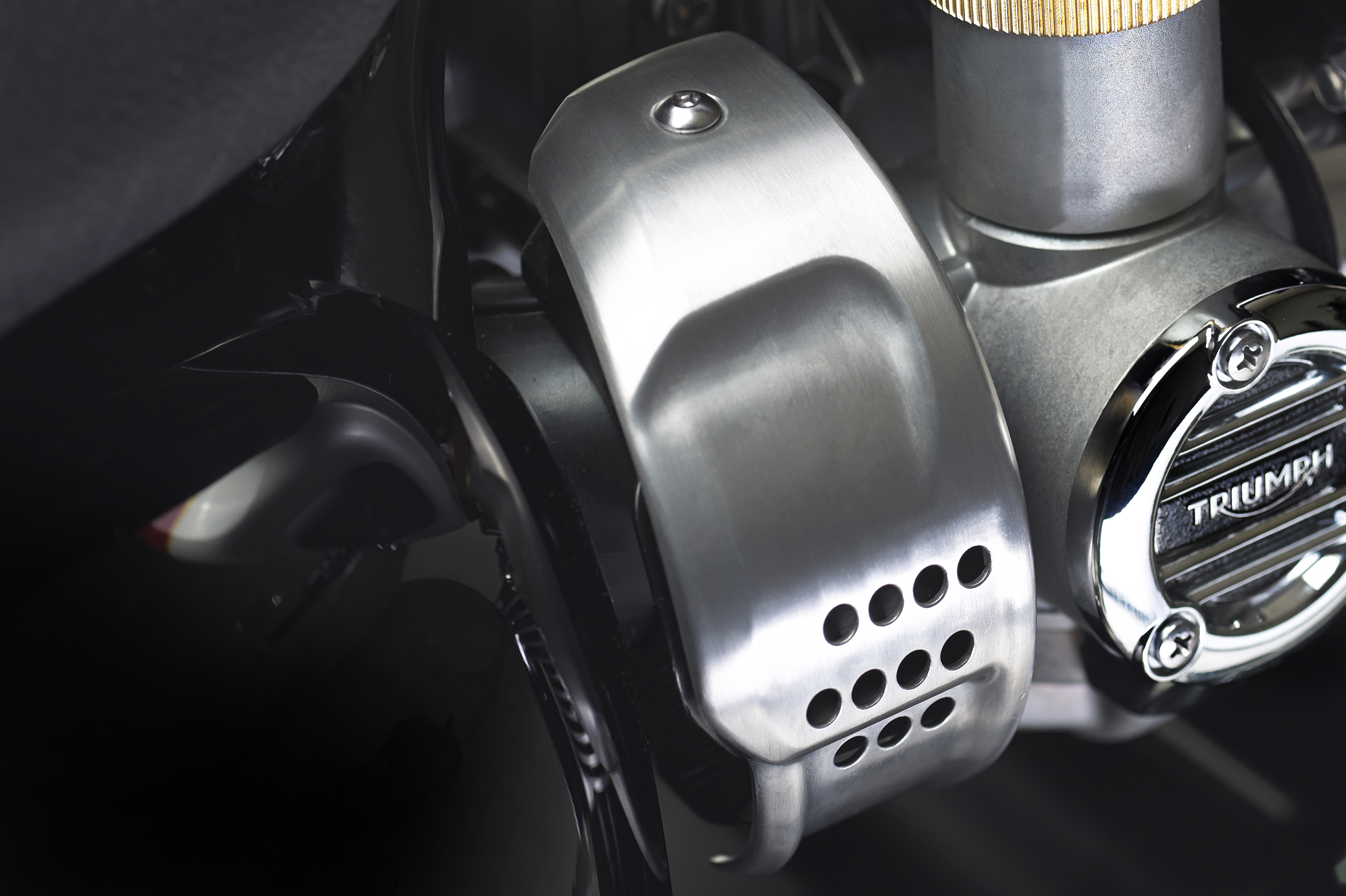 Chrome TPS Cover - Ribbed (A9610243) | Hermy's Triumph eStore
