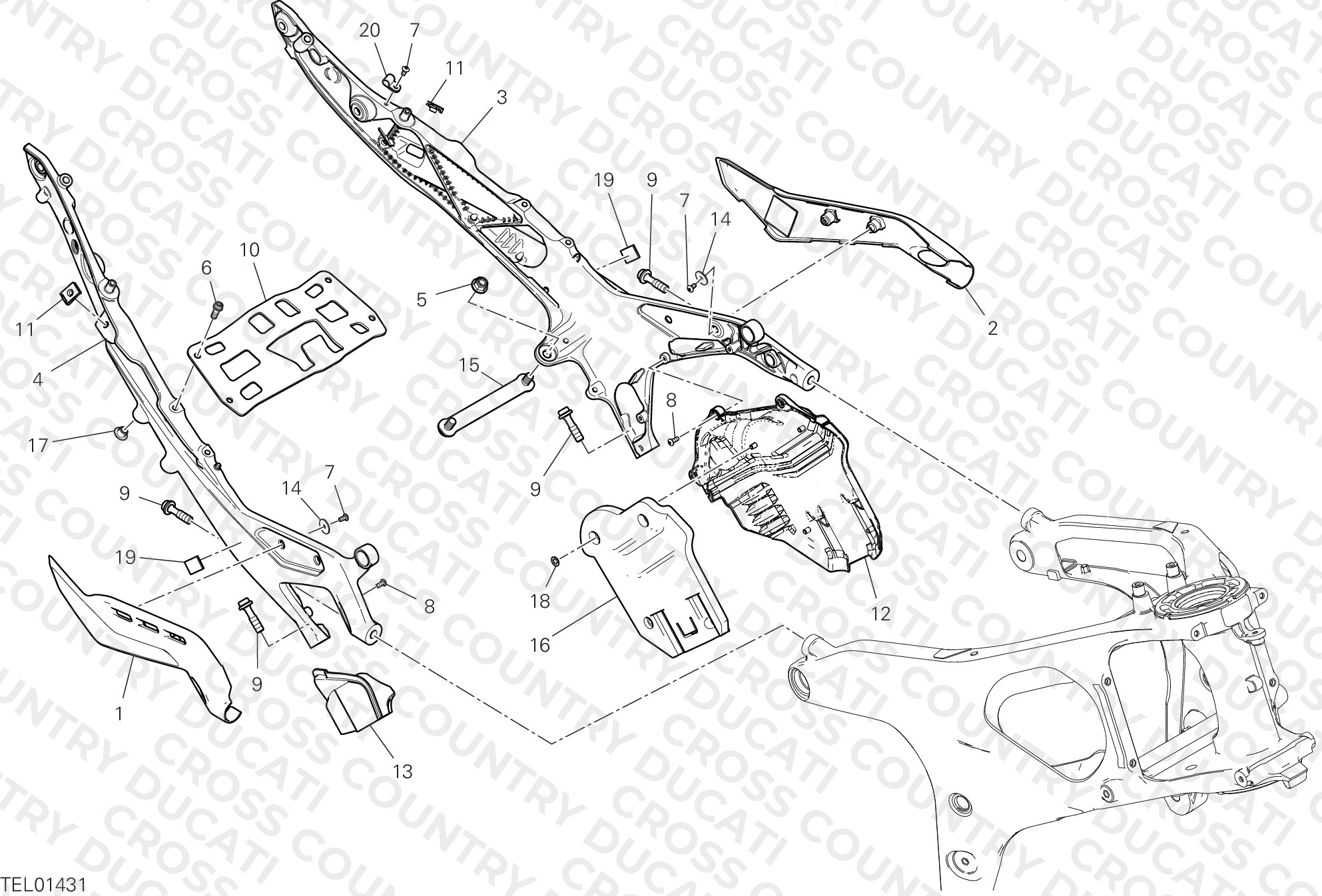 Rear Frame Comp.
