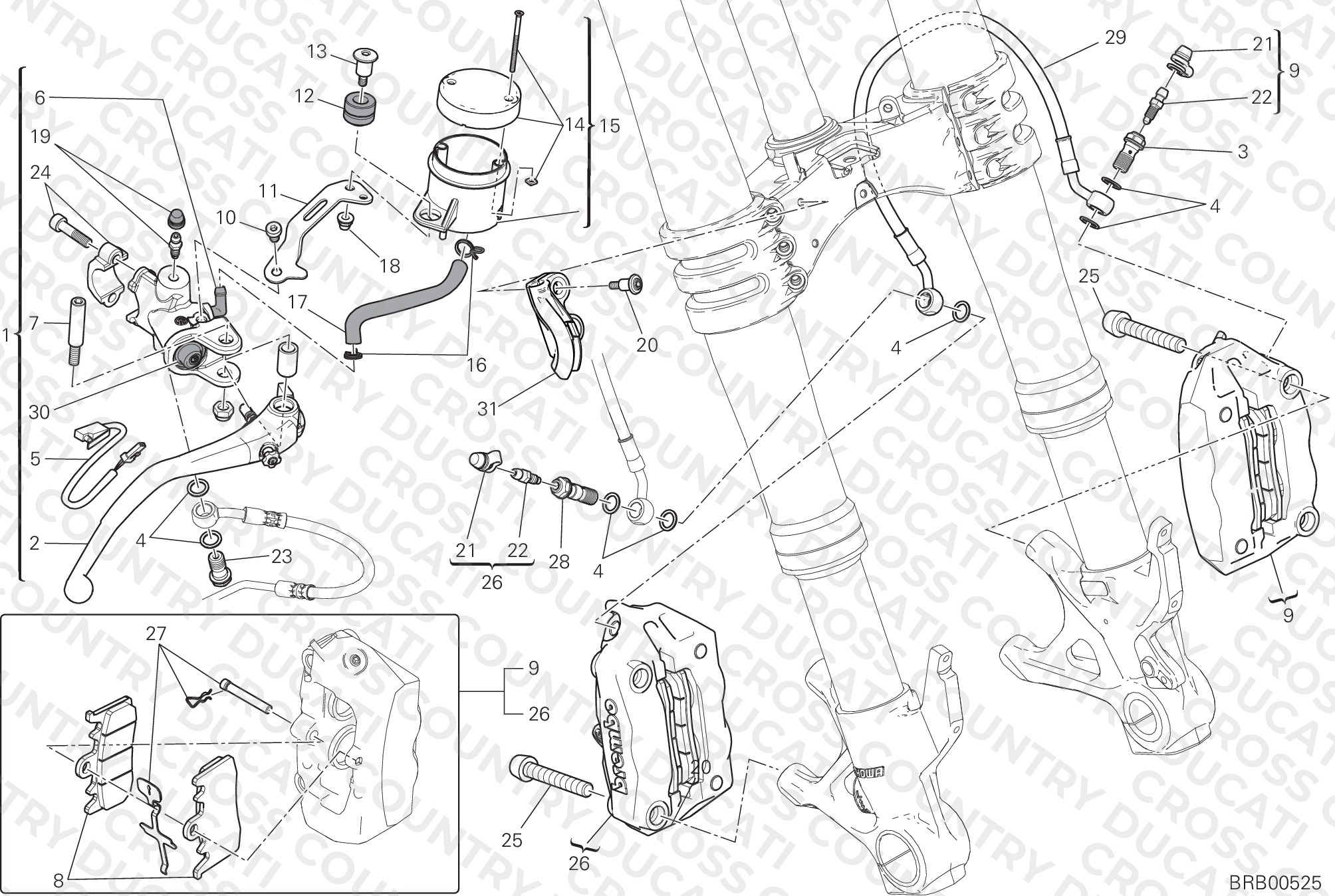 Front Brake System