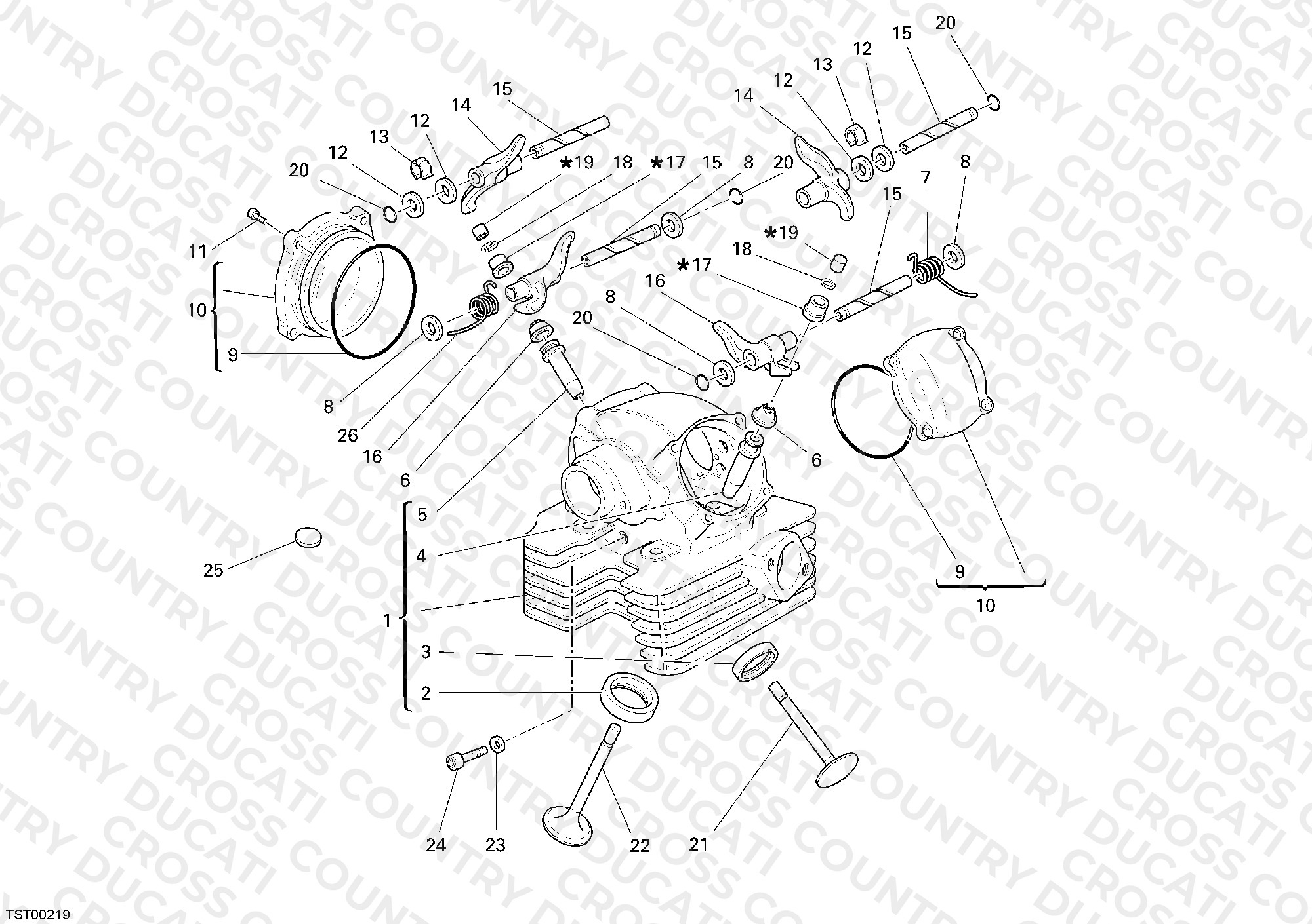 Vertical Cylinder Head