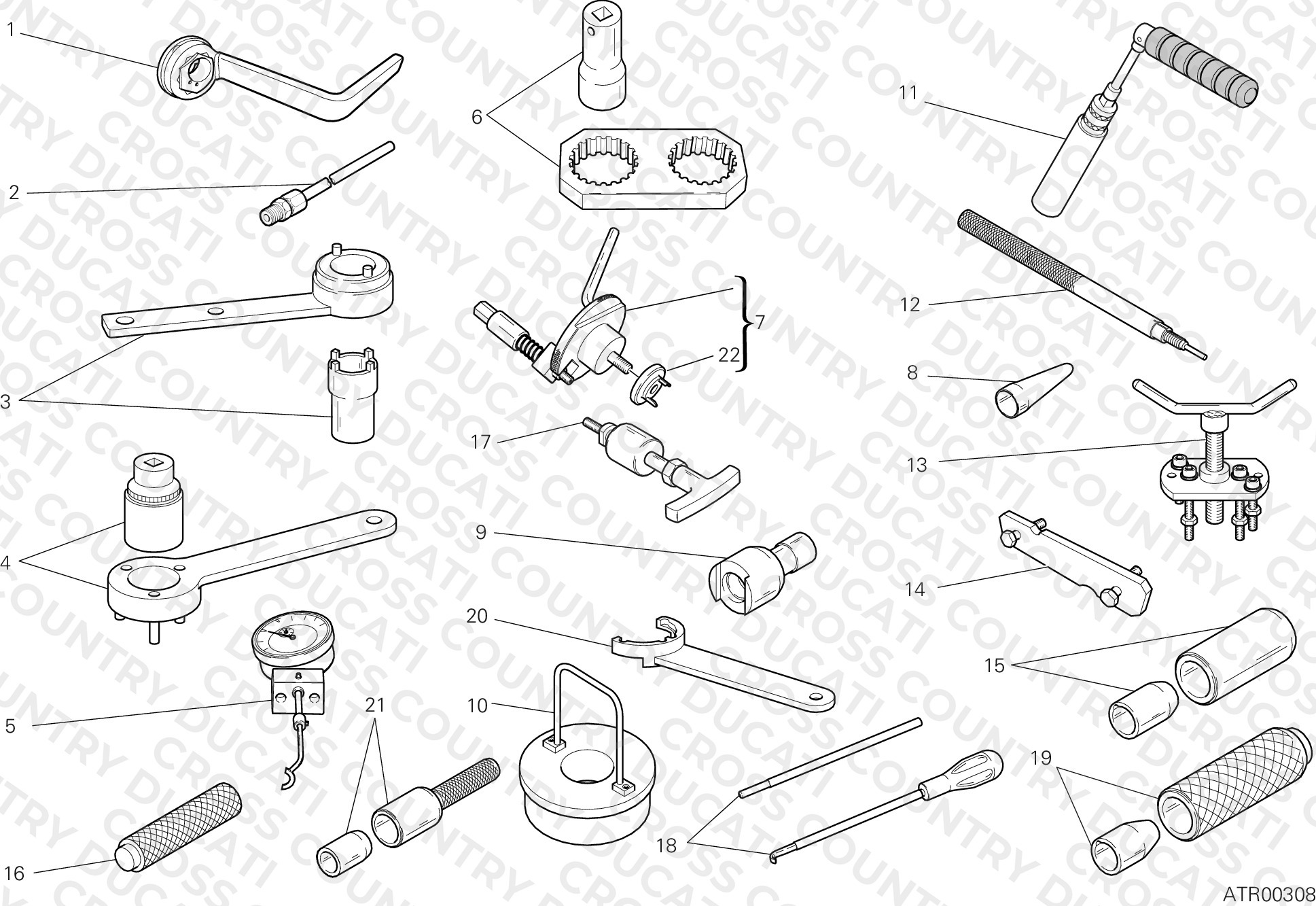 Workshop Service Tools, Engine Ii
