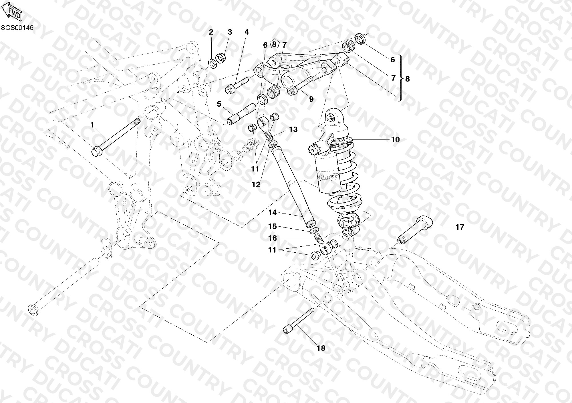 Rear Shock Absorber