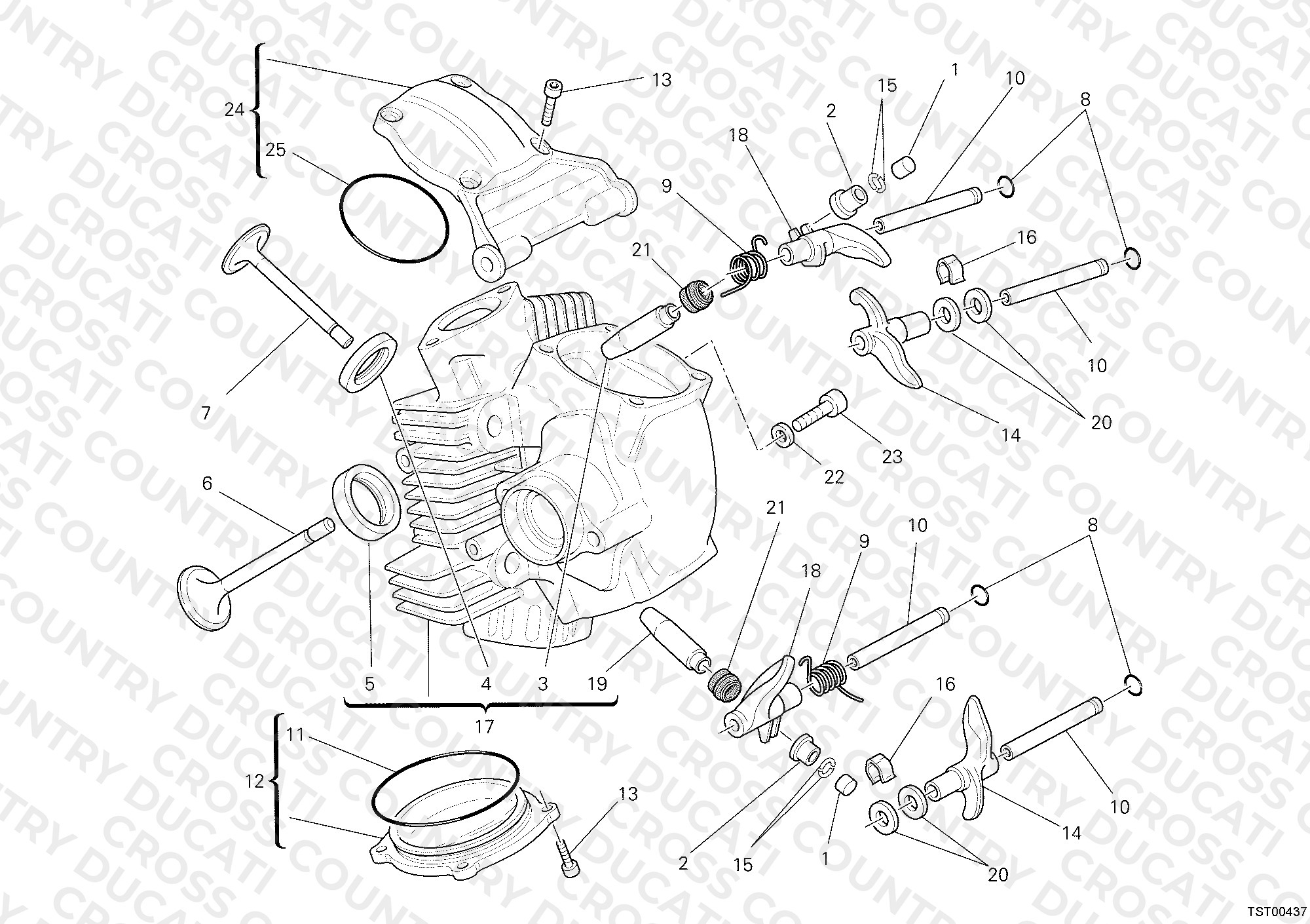 Horizontal Cylinder Head
