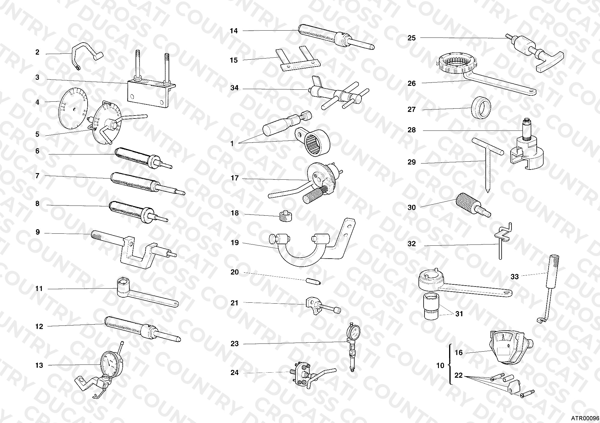Workshop Service Tools, Engine