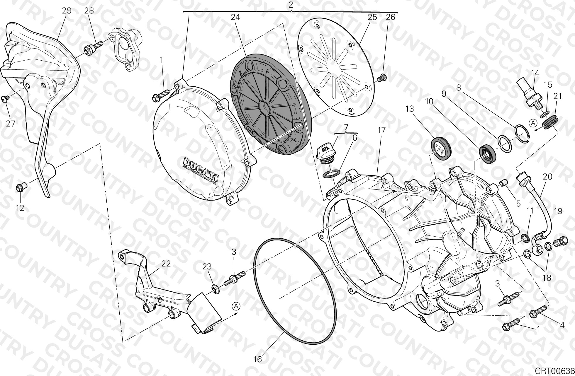 Clutch - Side Crankcase Cover