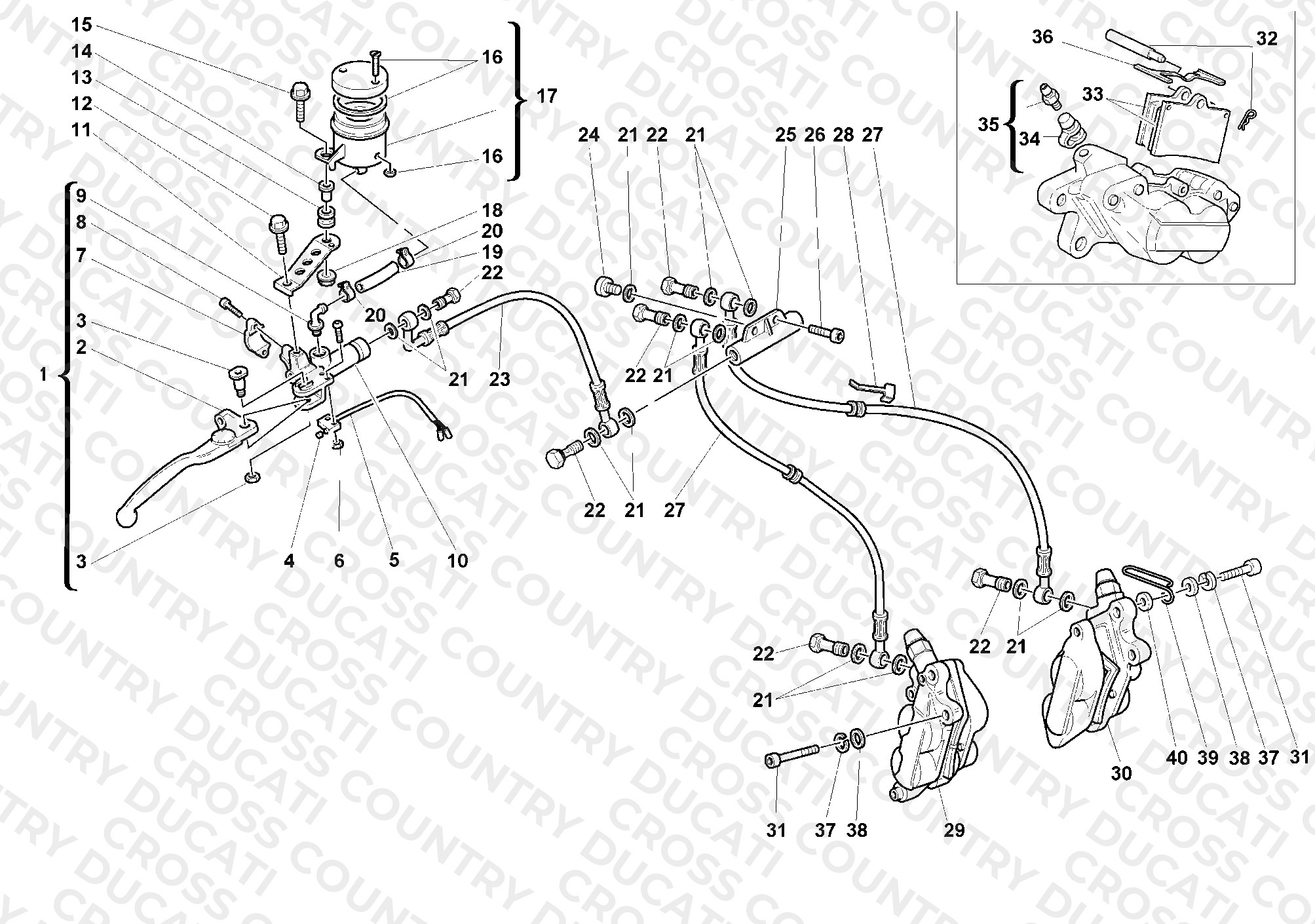 Front Brake System