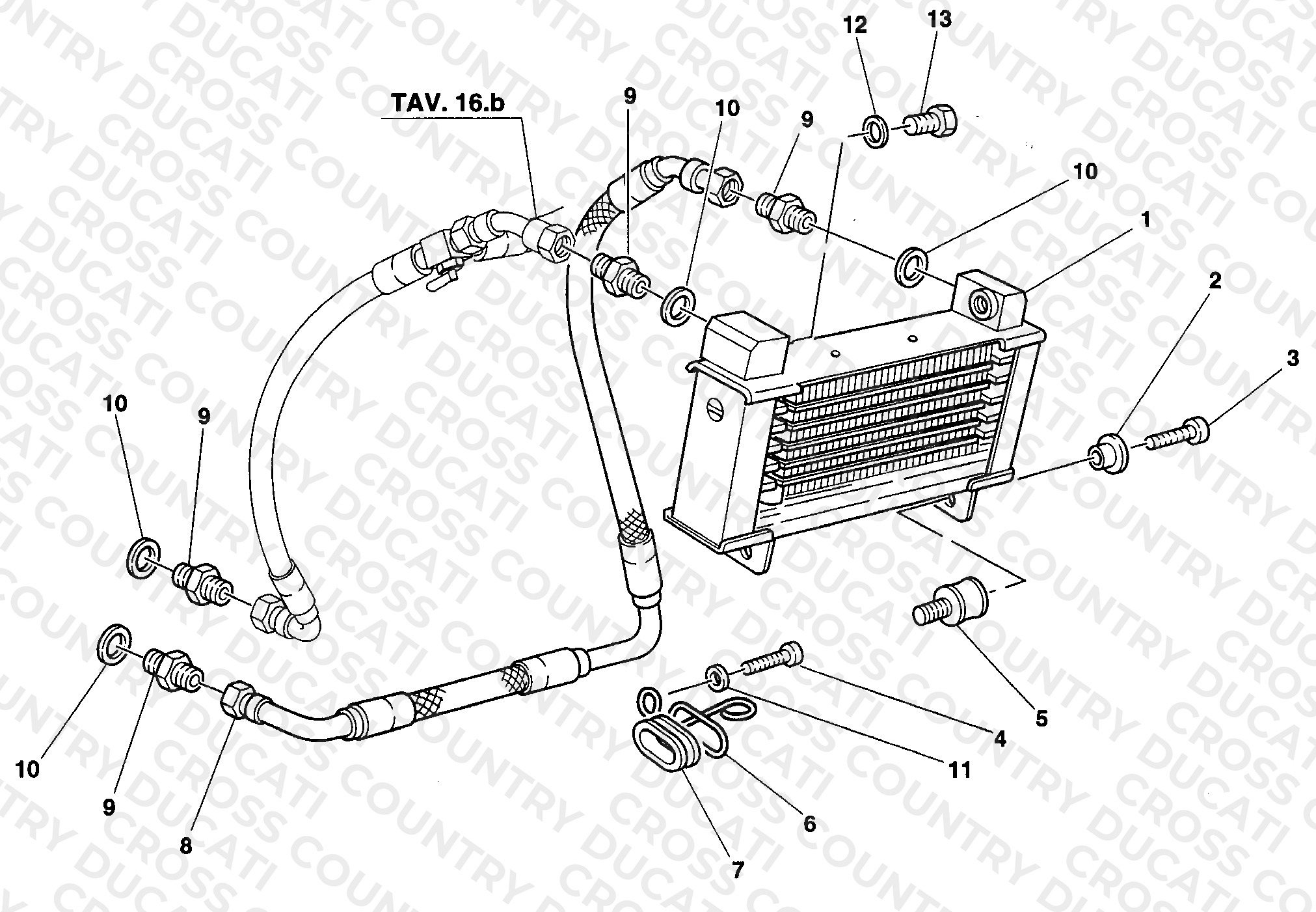 Oil Cooler Dm 009756