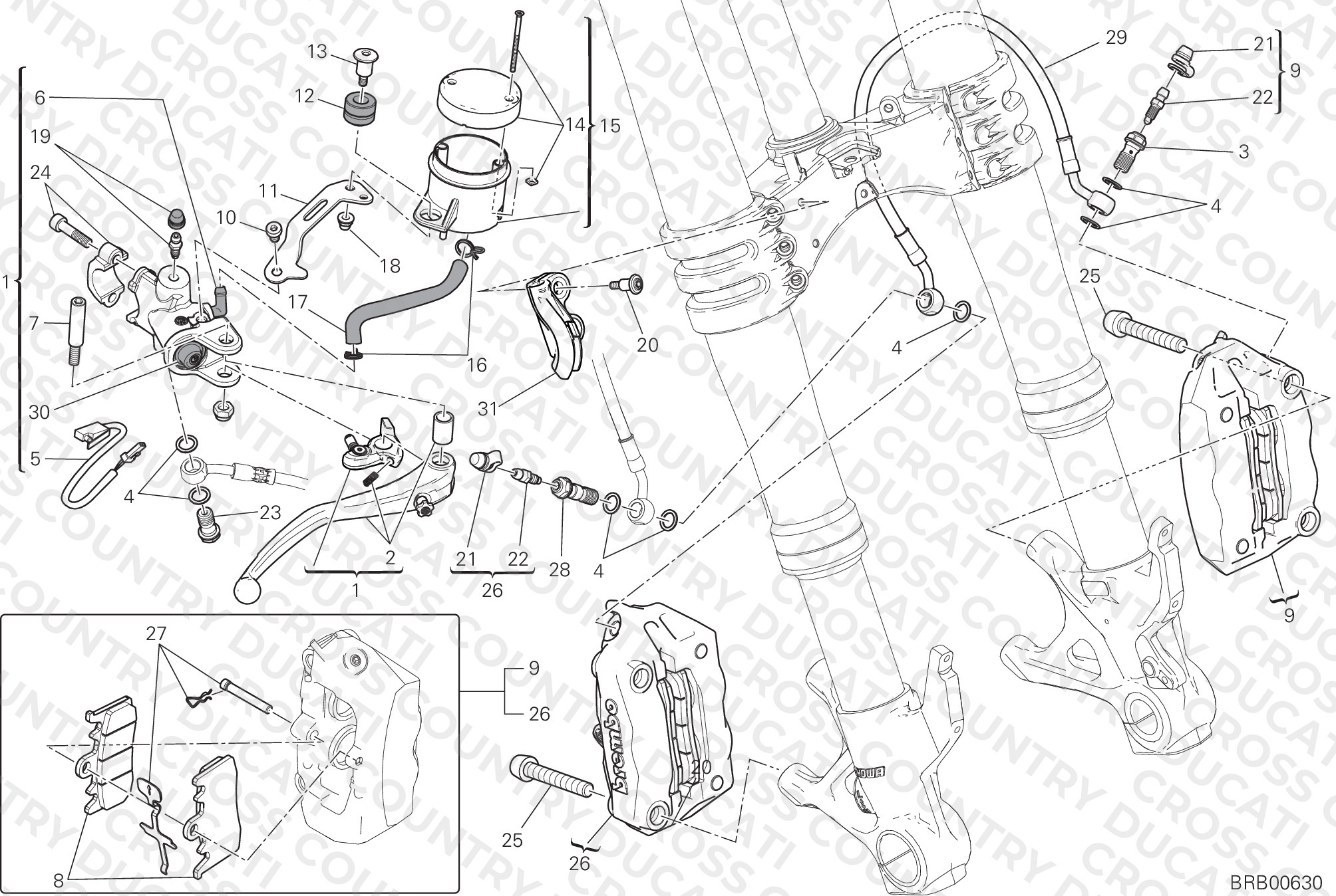 Front Brake System