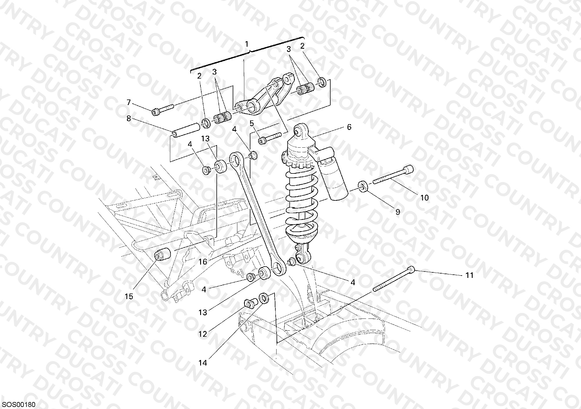 Rear Shock Absorber