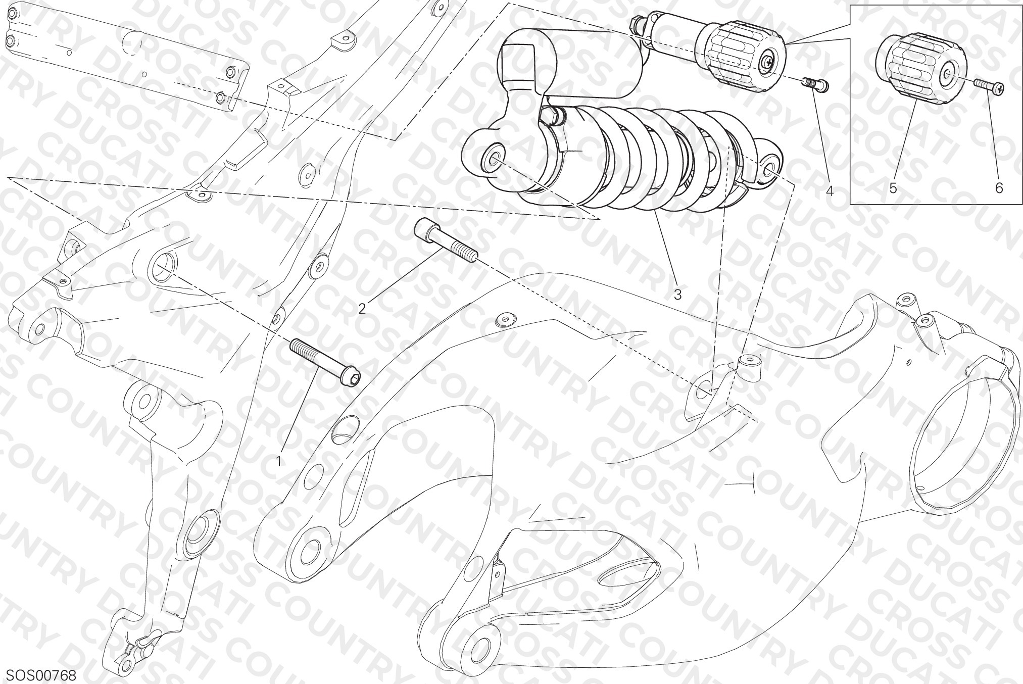 Rear Shock Absorber