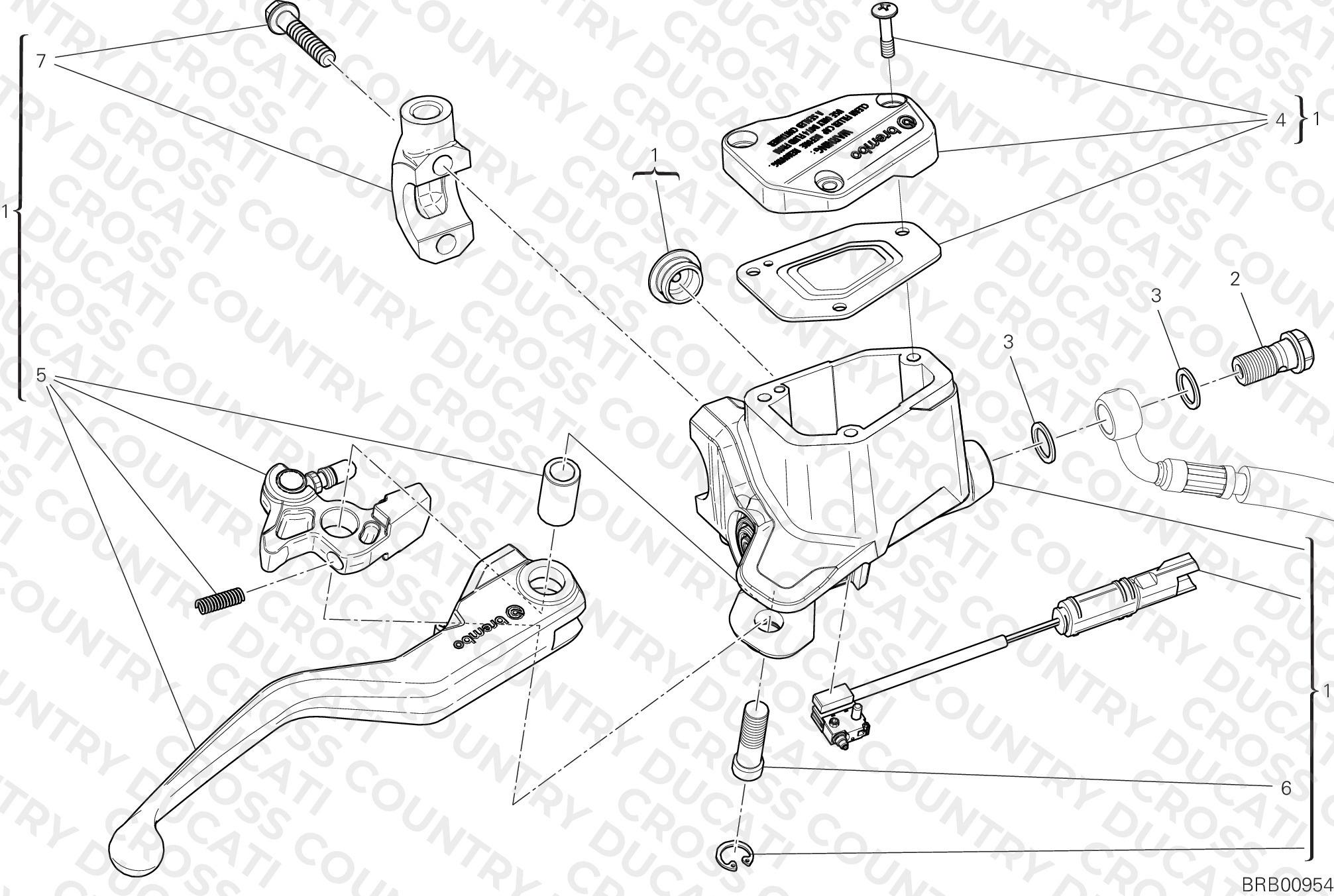 Front Brake Pump