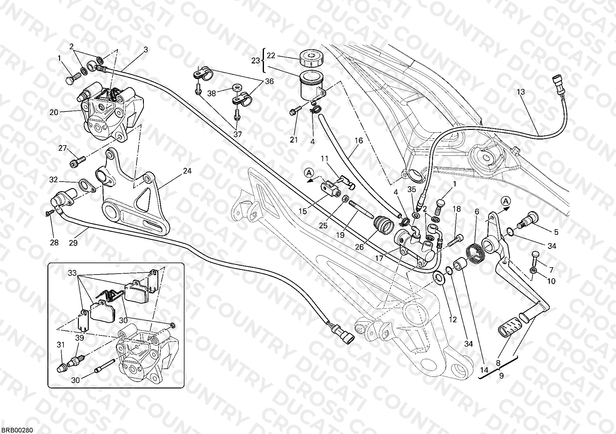 Rear Brake System