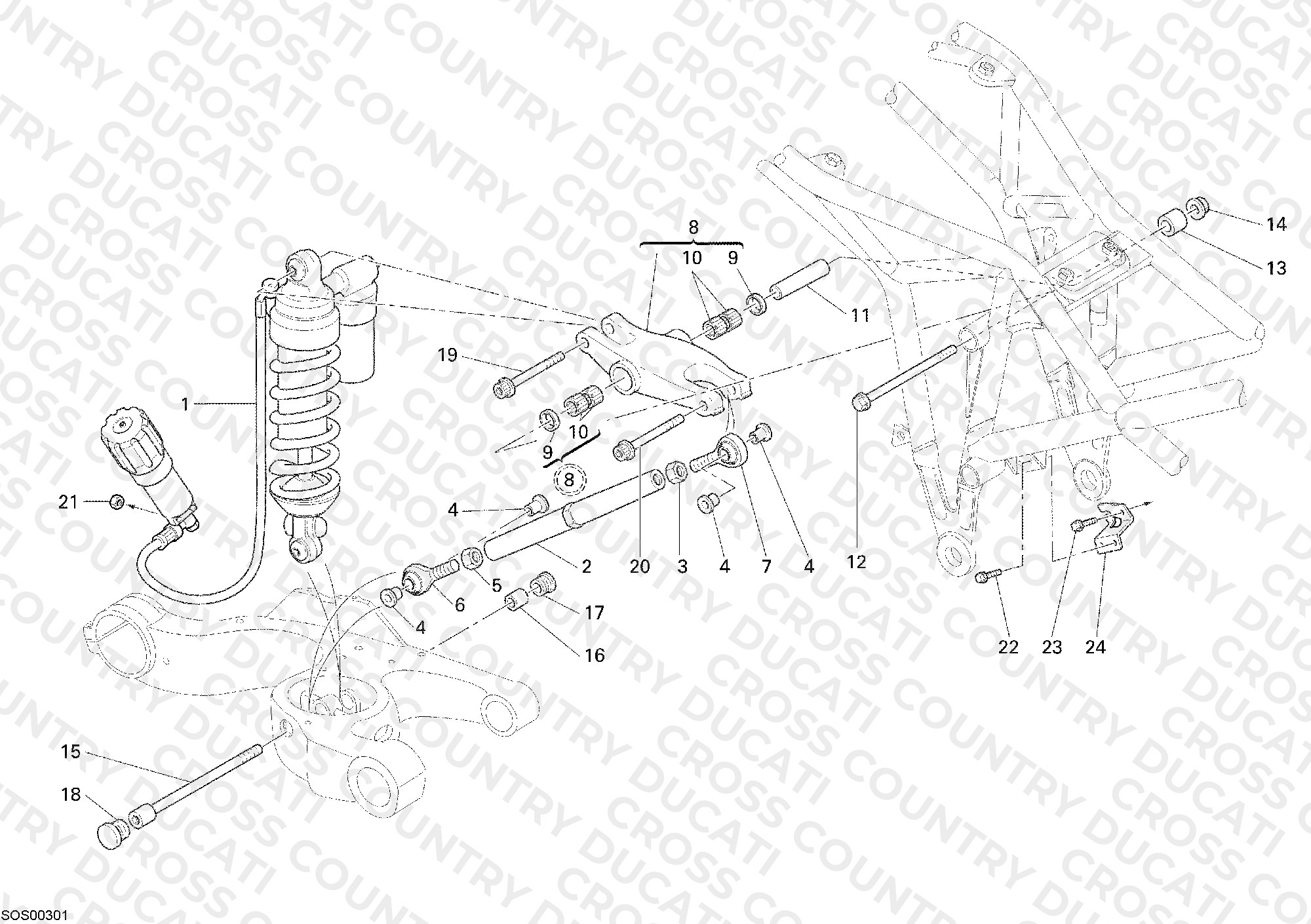 Rear Shock Absorber