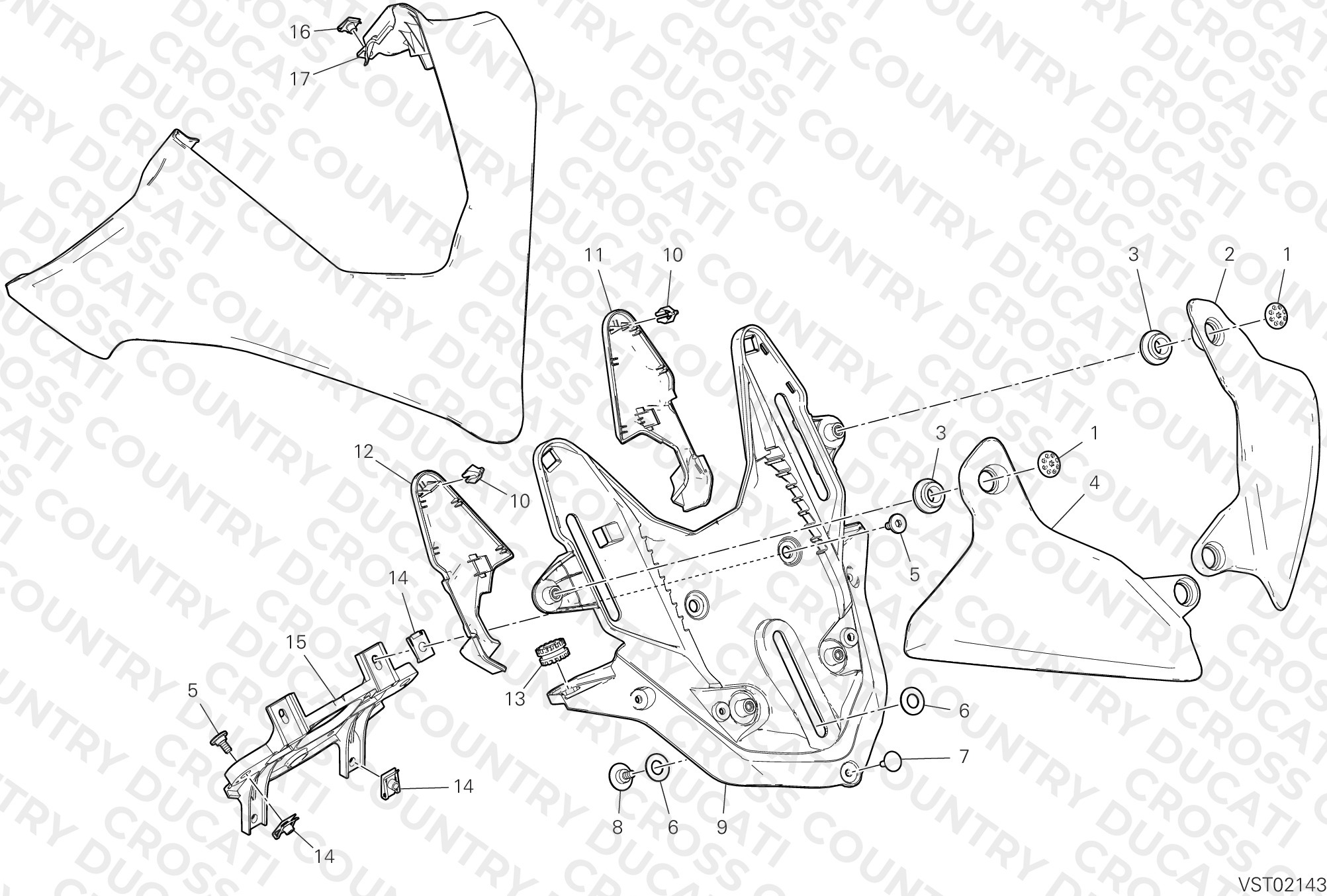Healdight Fairing Support