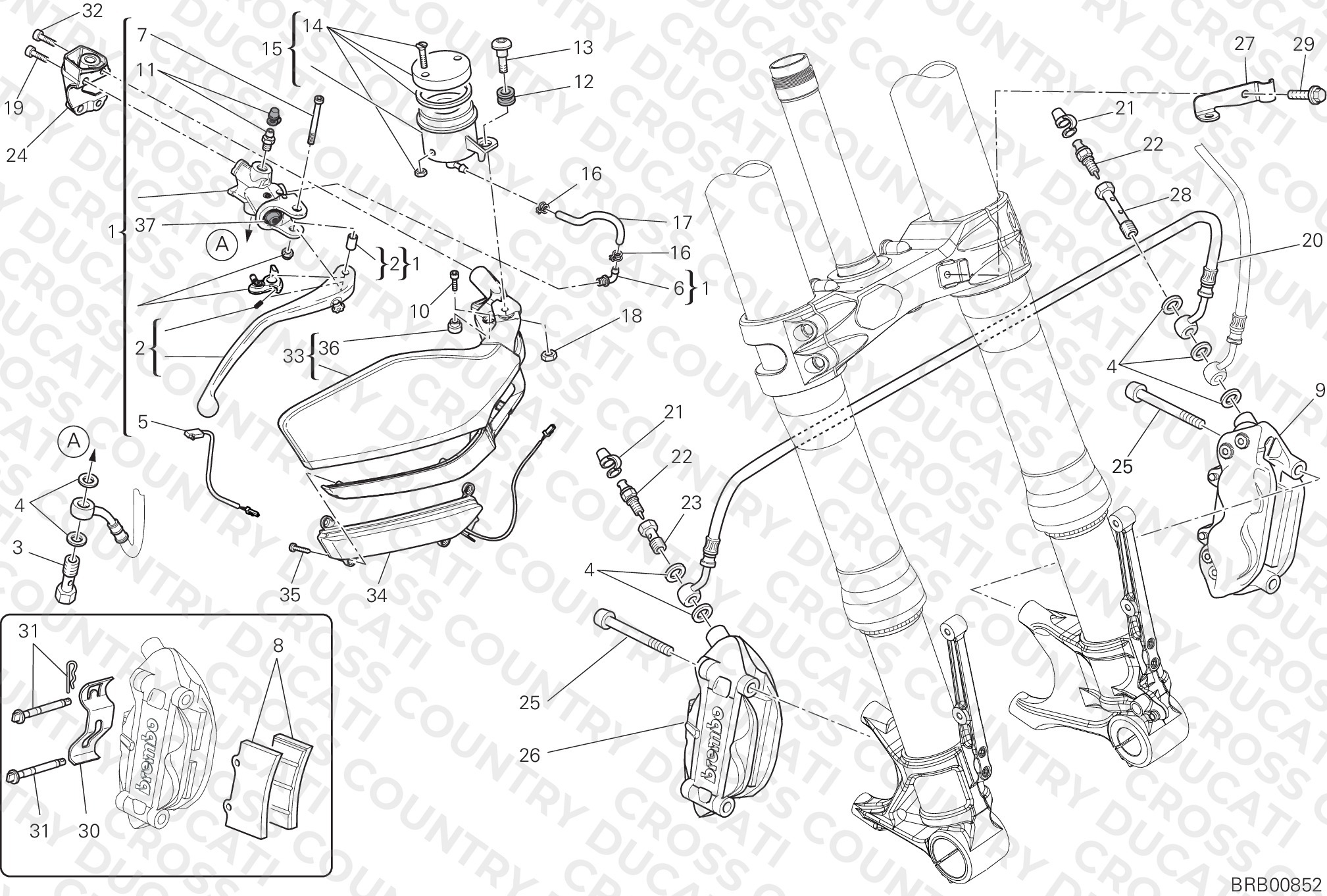 Front Brake System
