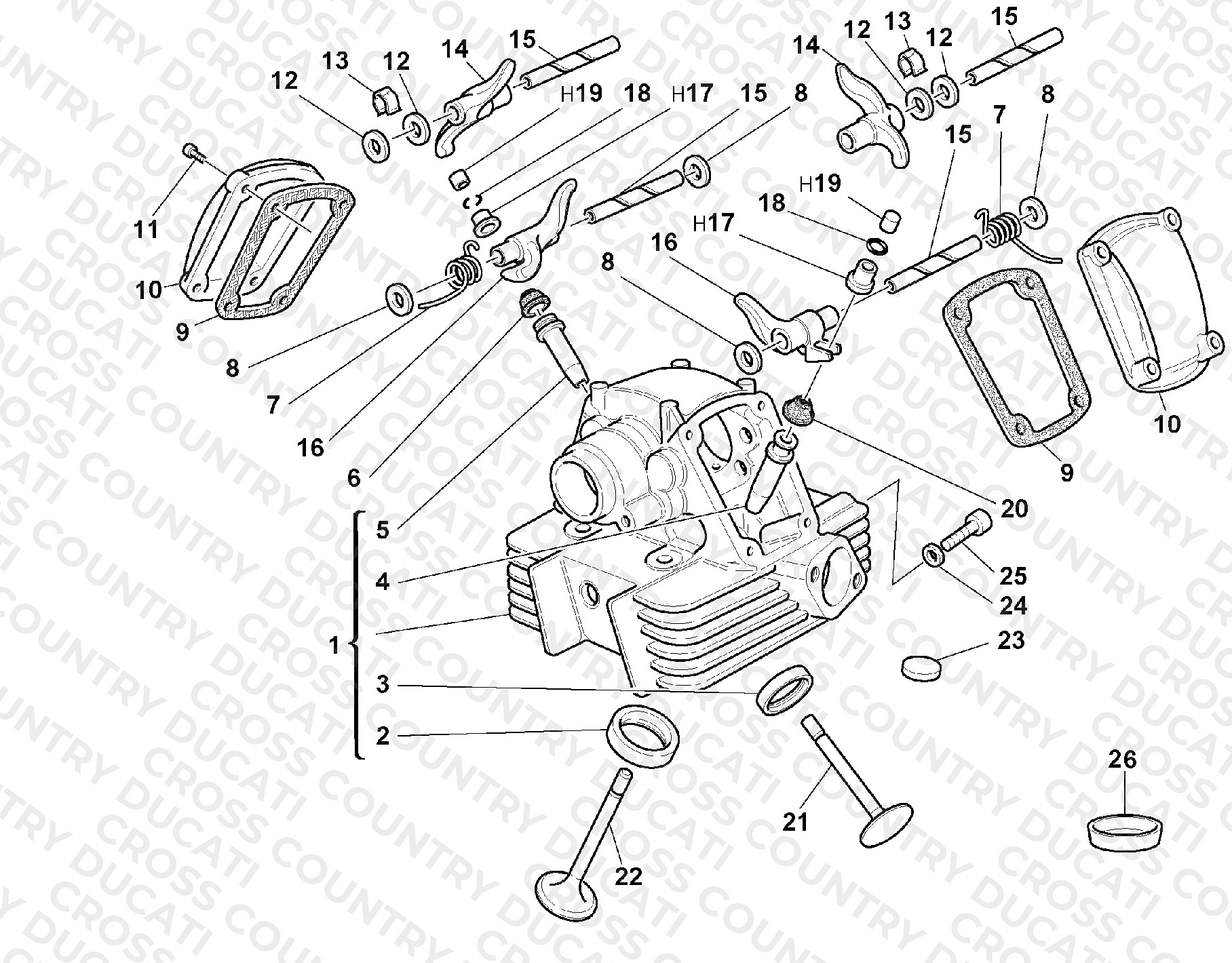 Vertical Cylinder Head