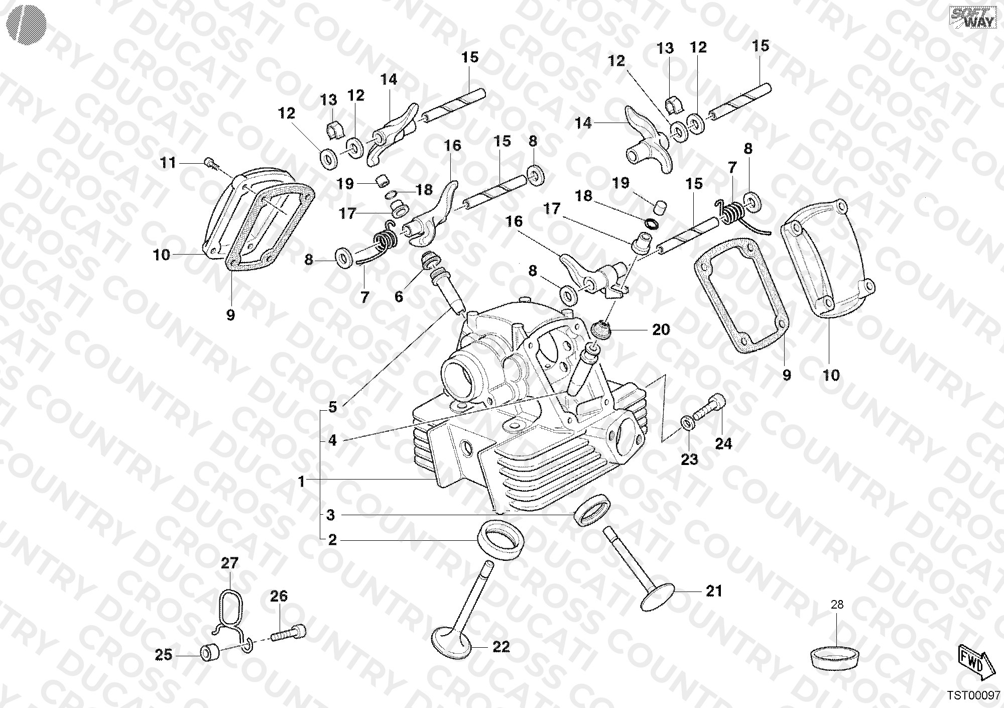 Vertical Cylinder Head