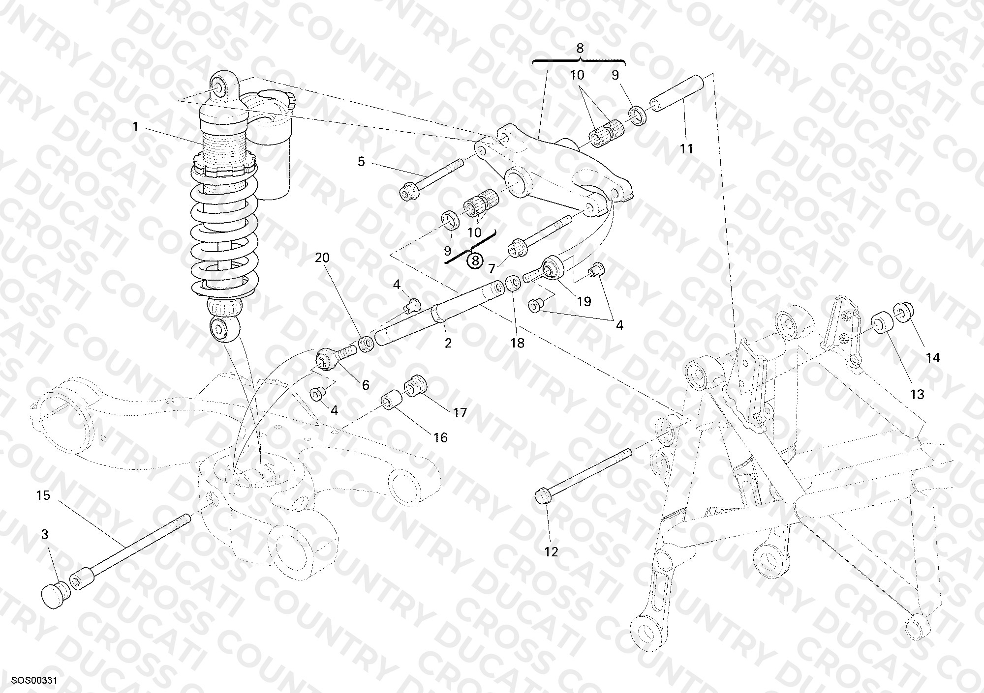 Rear Shock Absorber