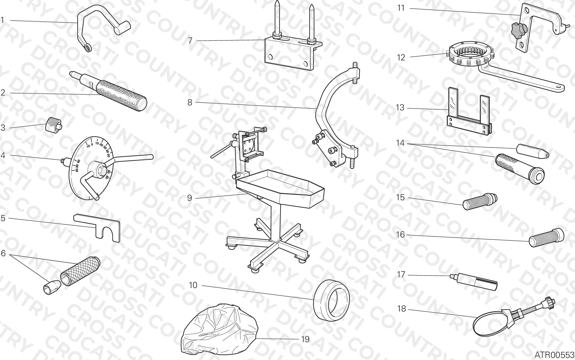 Workshop Service Tools, Engine I
