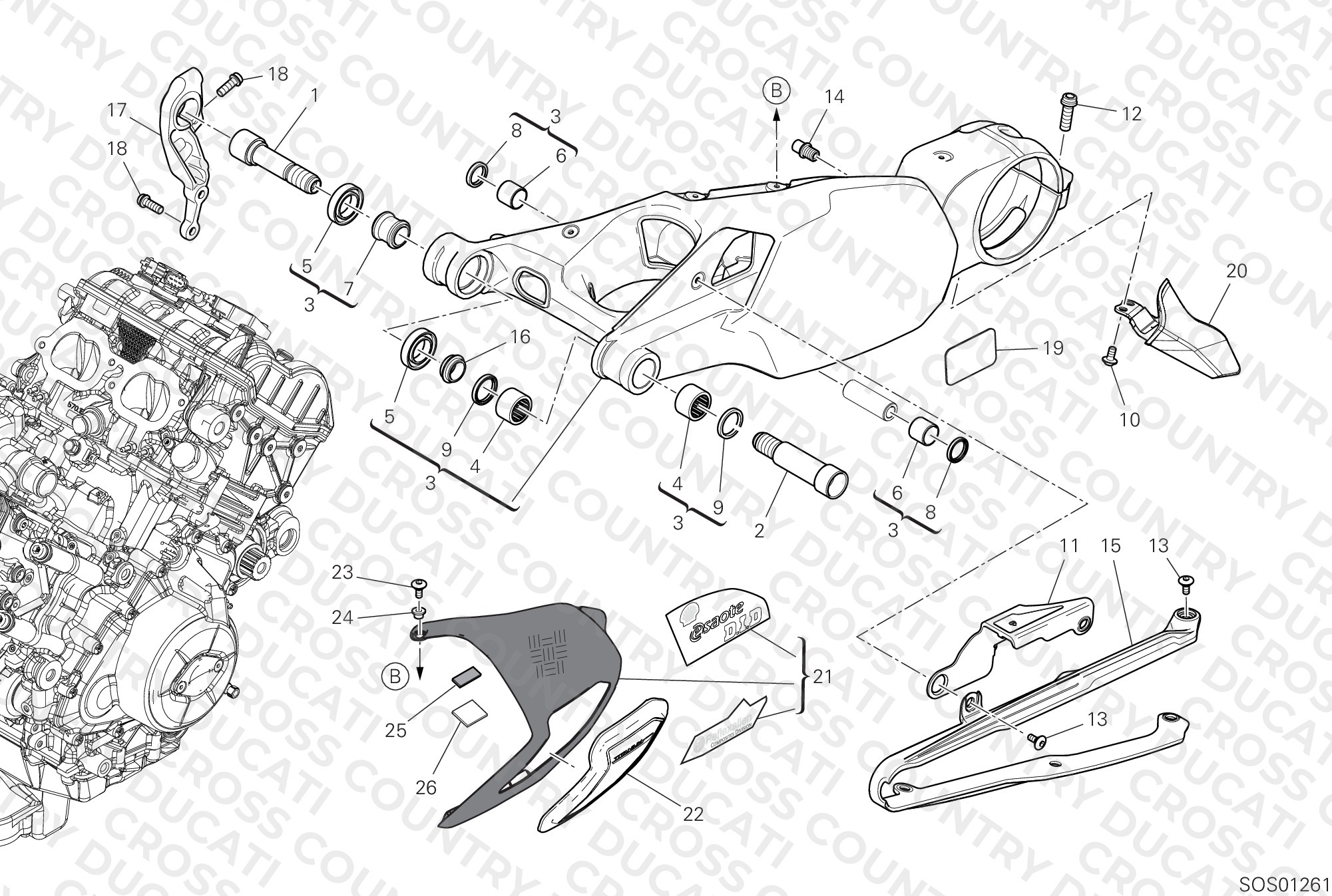Rear Swinging Arm