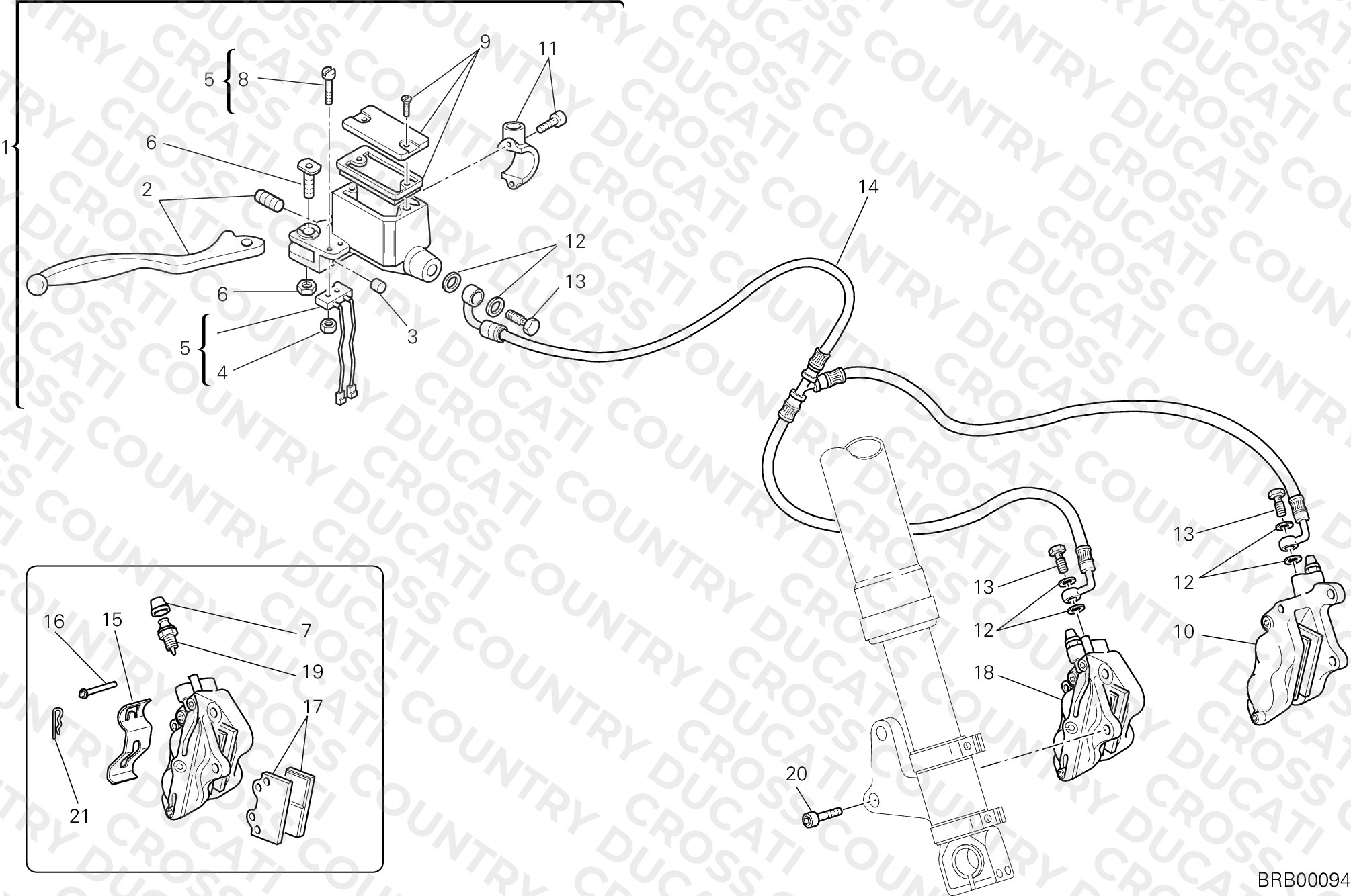 Front Brake System