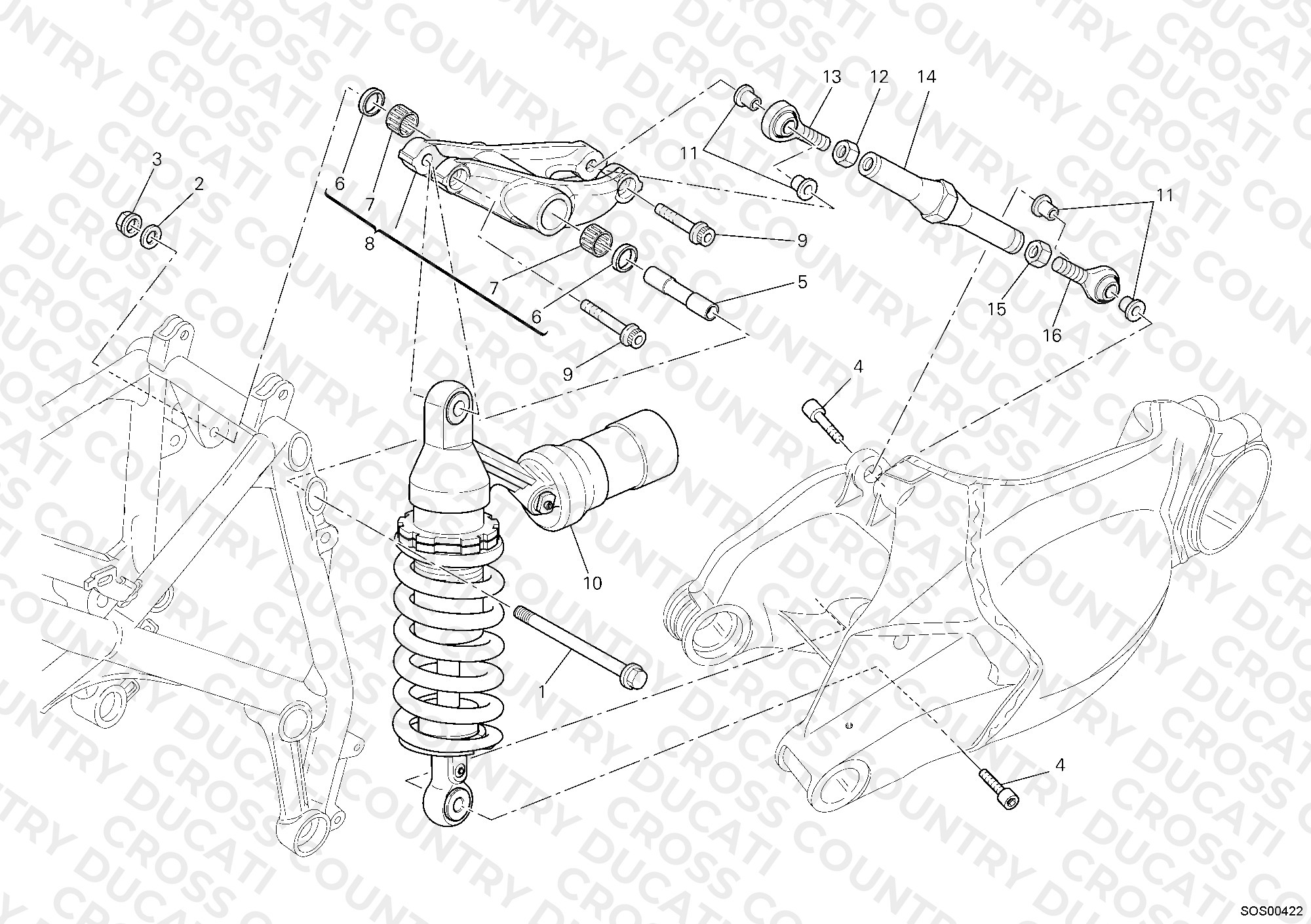 Rear Shock Absorber