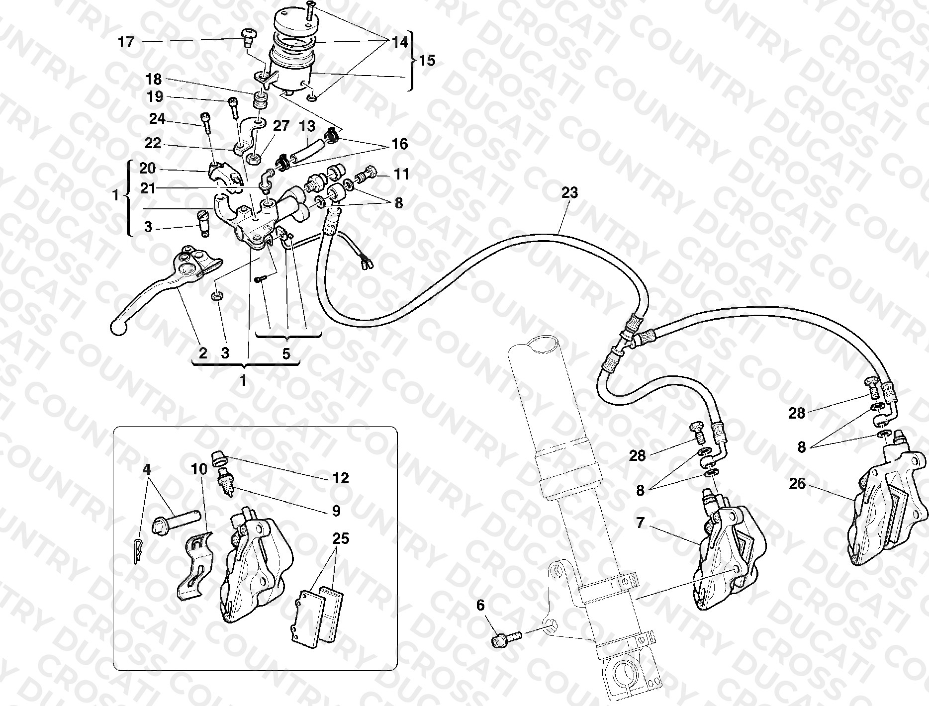 Front Brake System