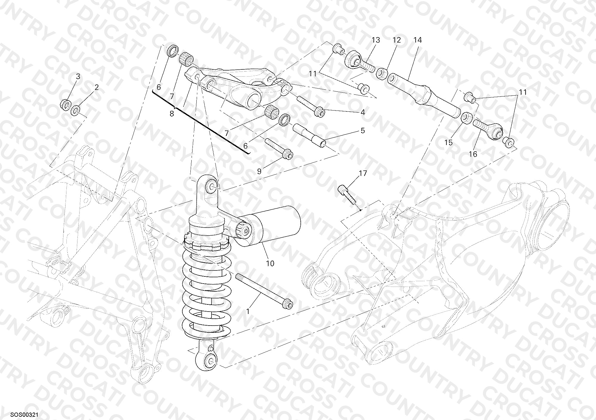 Rear Shock Absorber