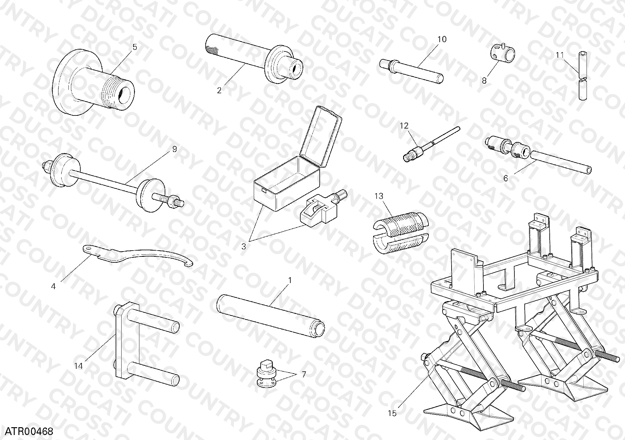 Workshop Service Tools, Frame