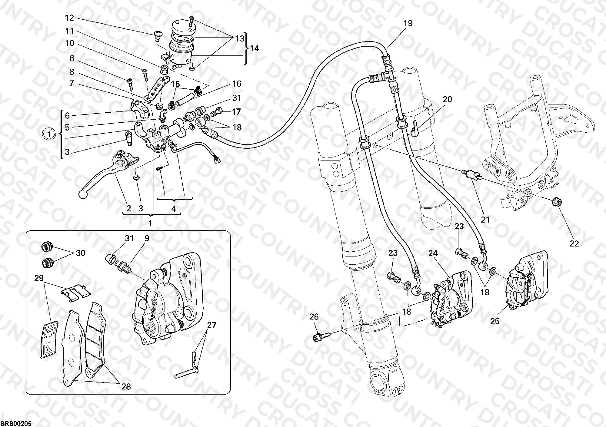 Front Brake System