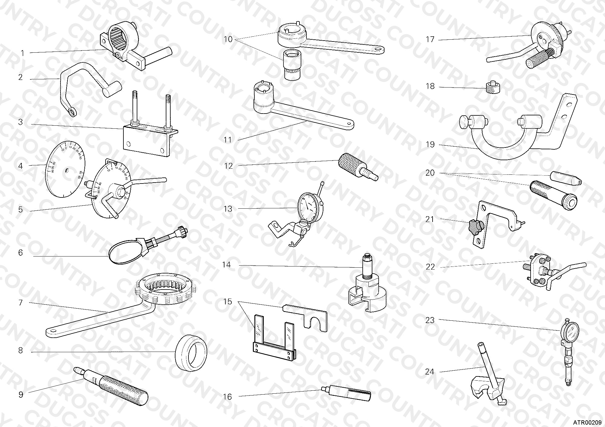 Workshop Service Tools, Engine