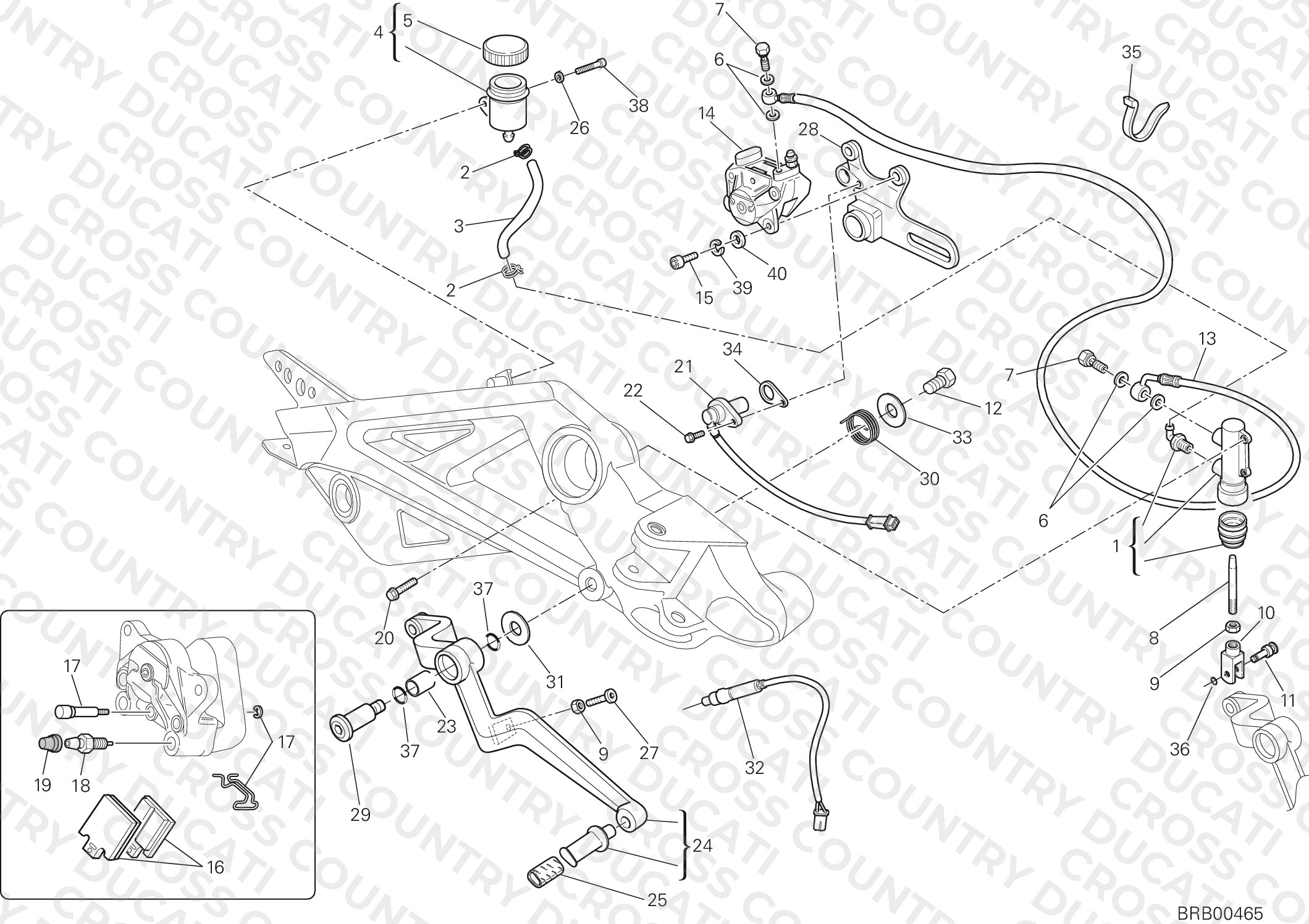 Rear Brake System
