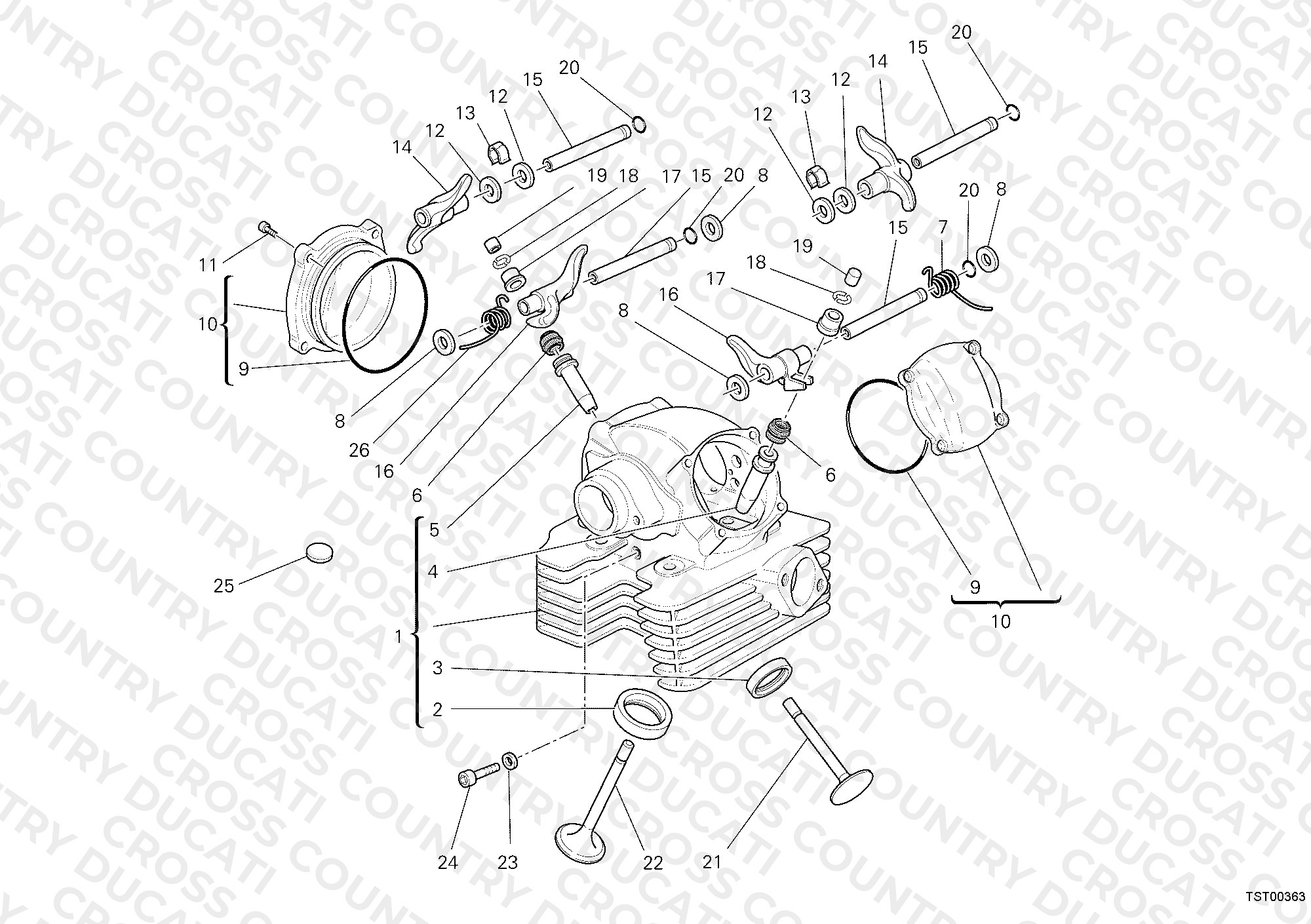 Vertical Cylinder Head