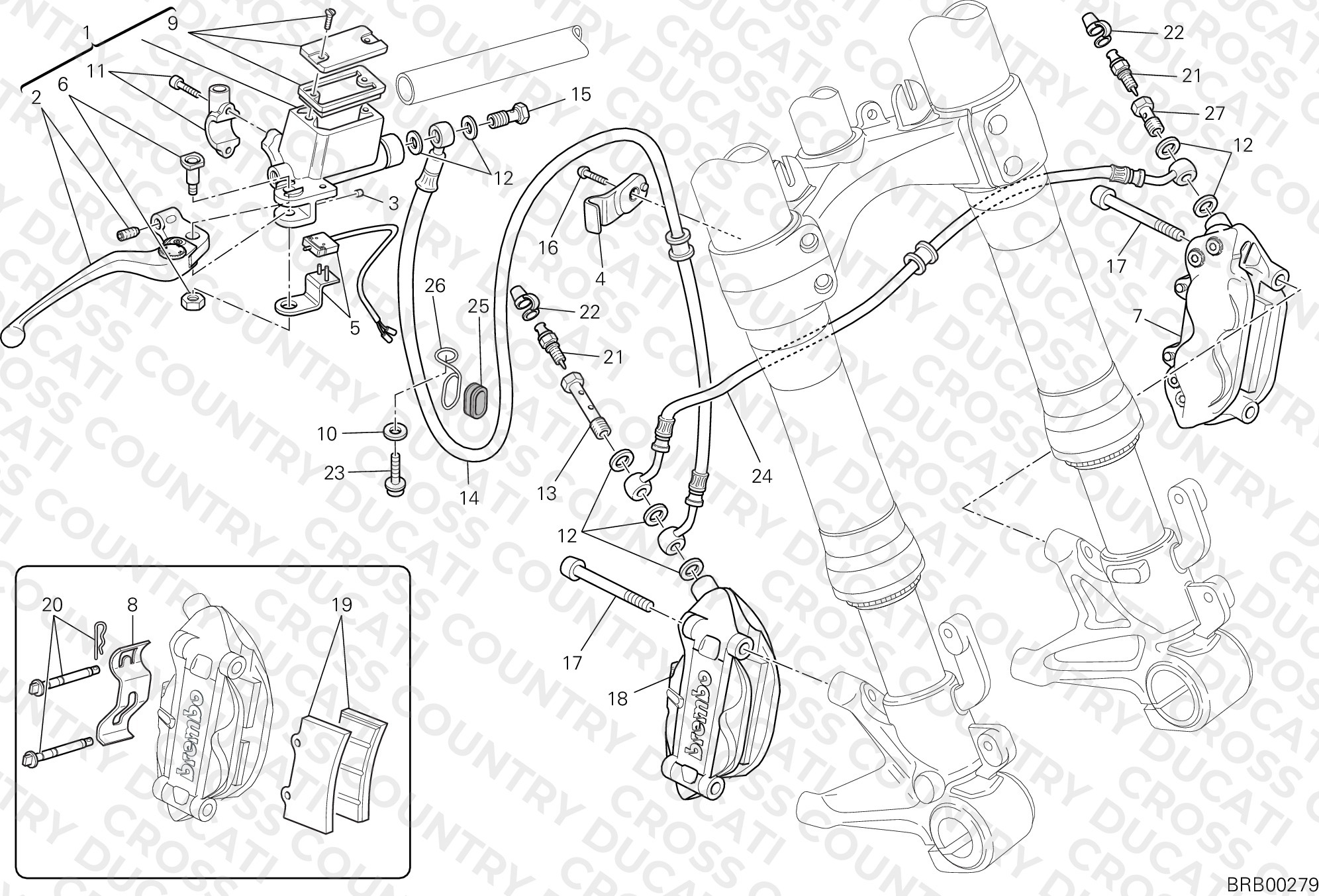 Front Brake System