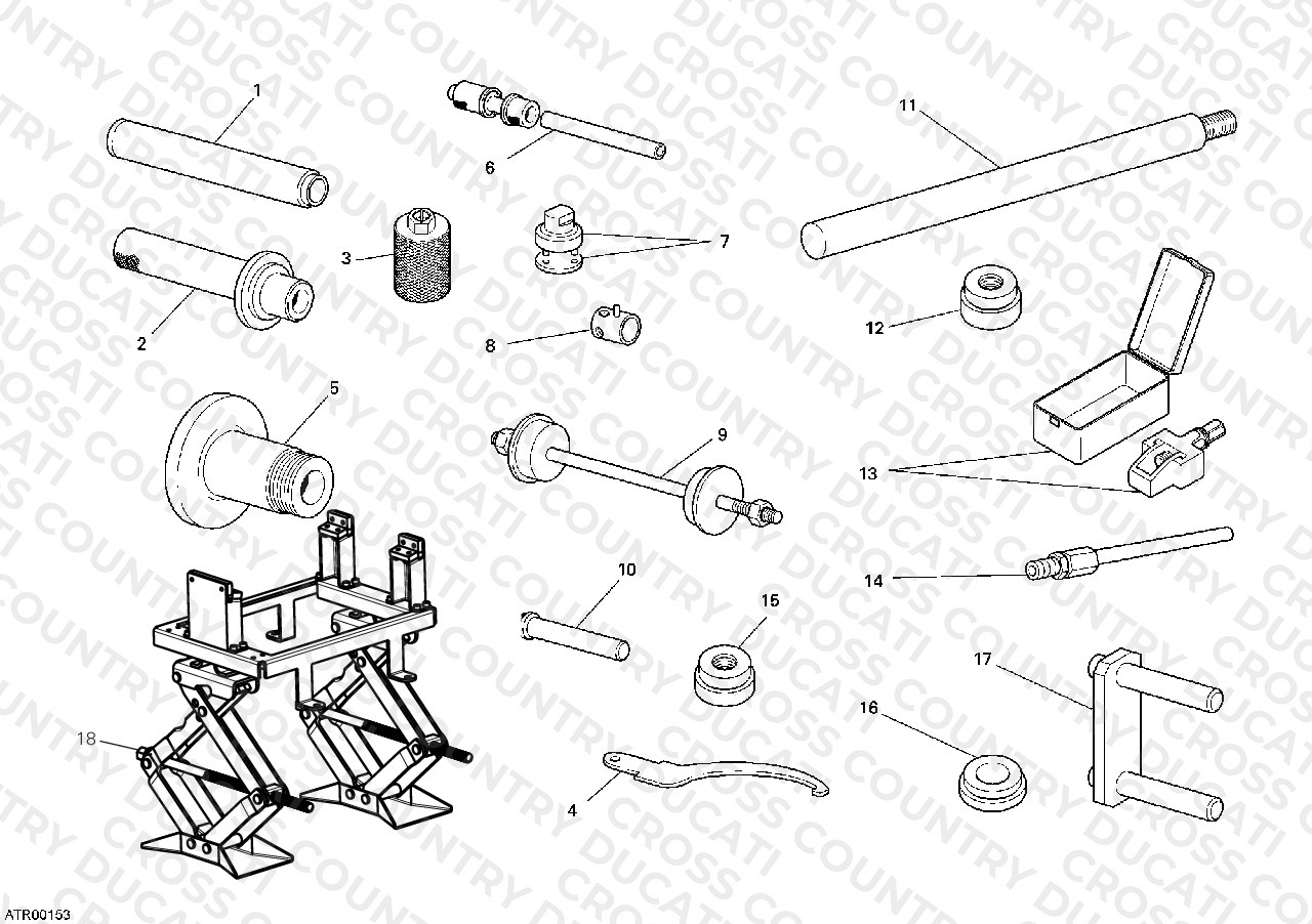 Workshop Service Tools, Frame