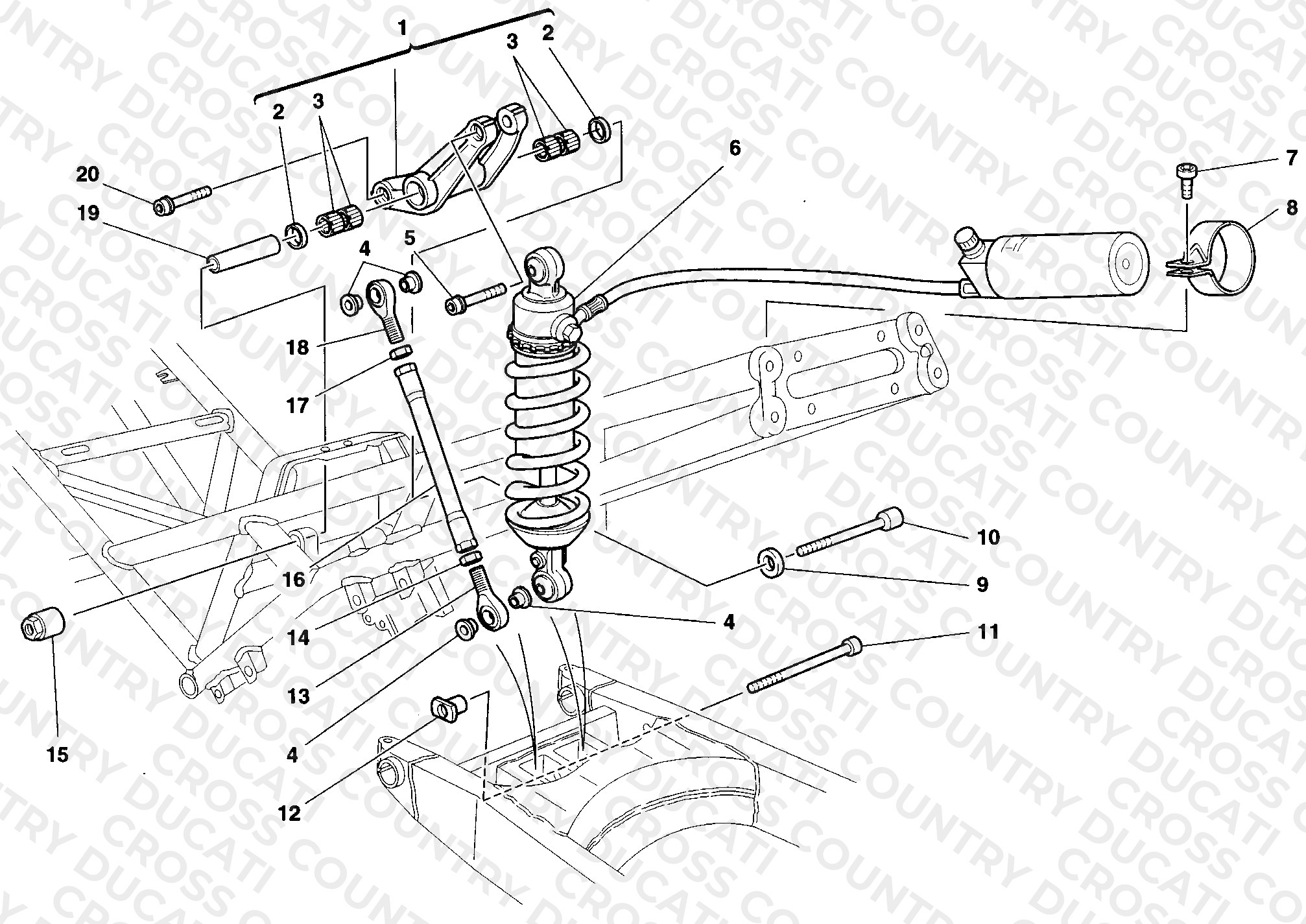Rear Shock Absorber