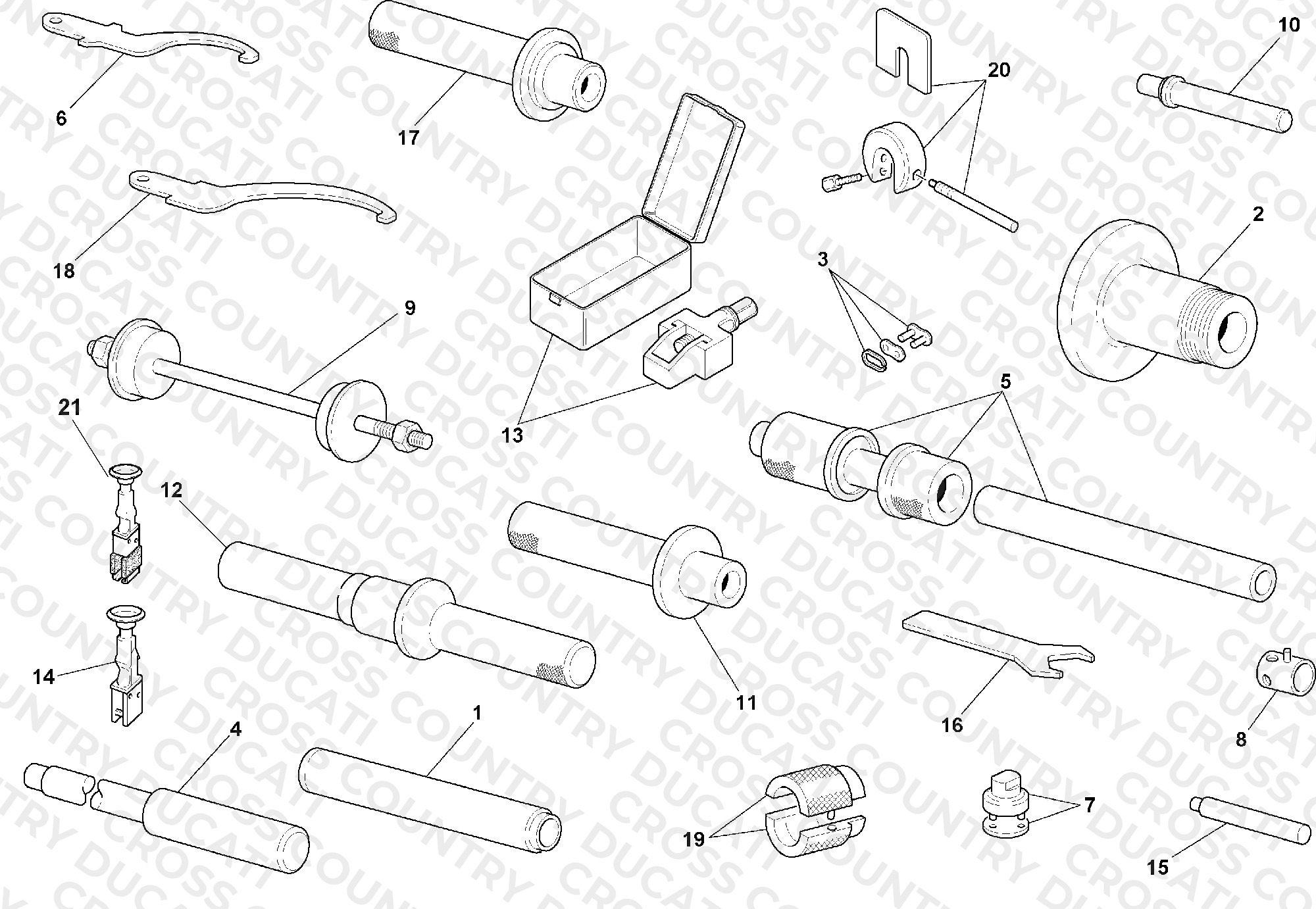 Workshop Service Tools, Frame