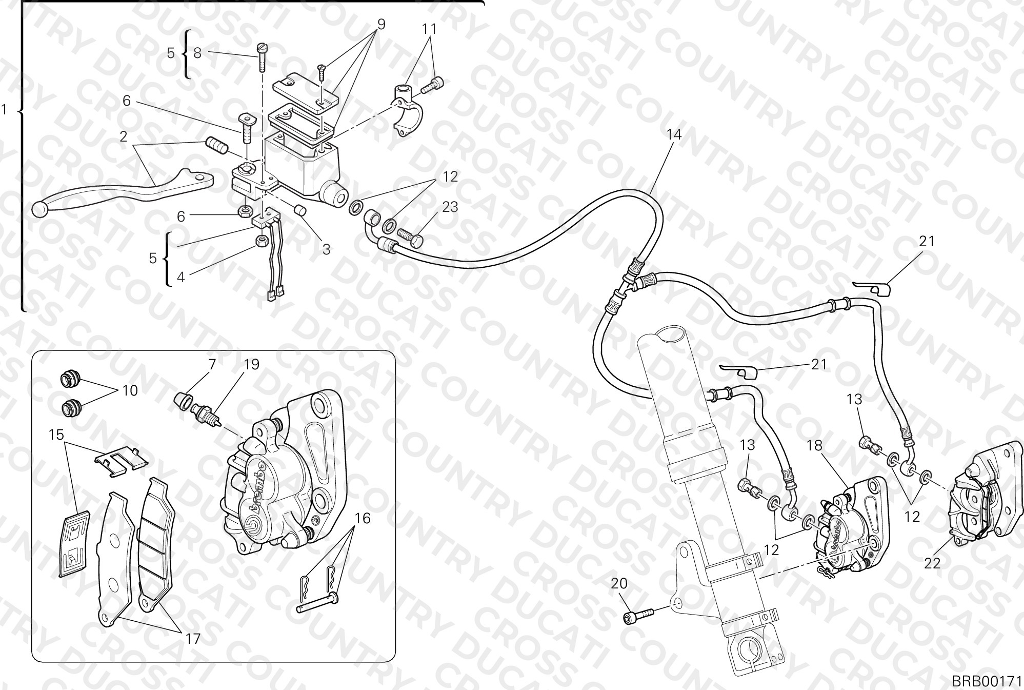 Front Brake System