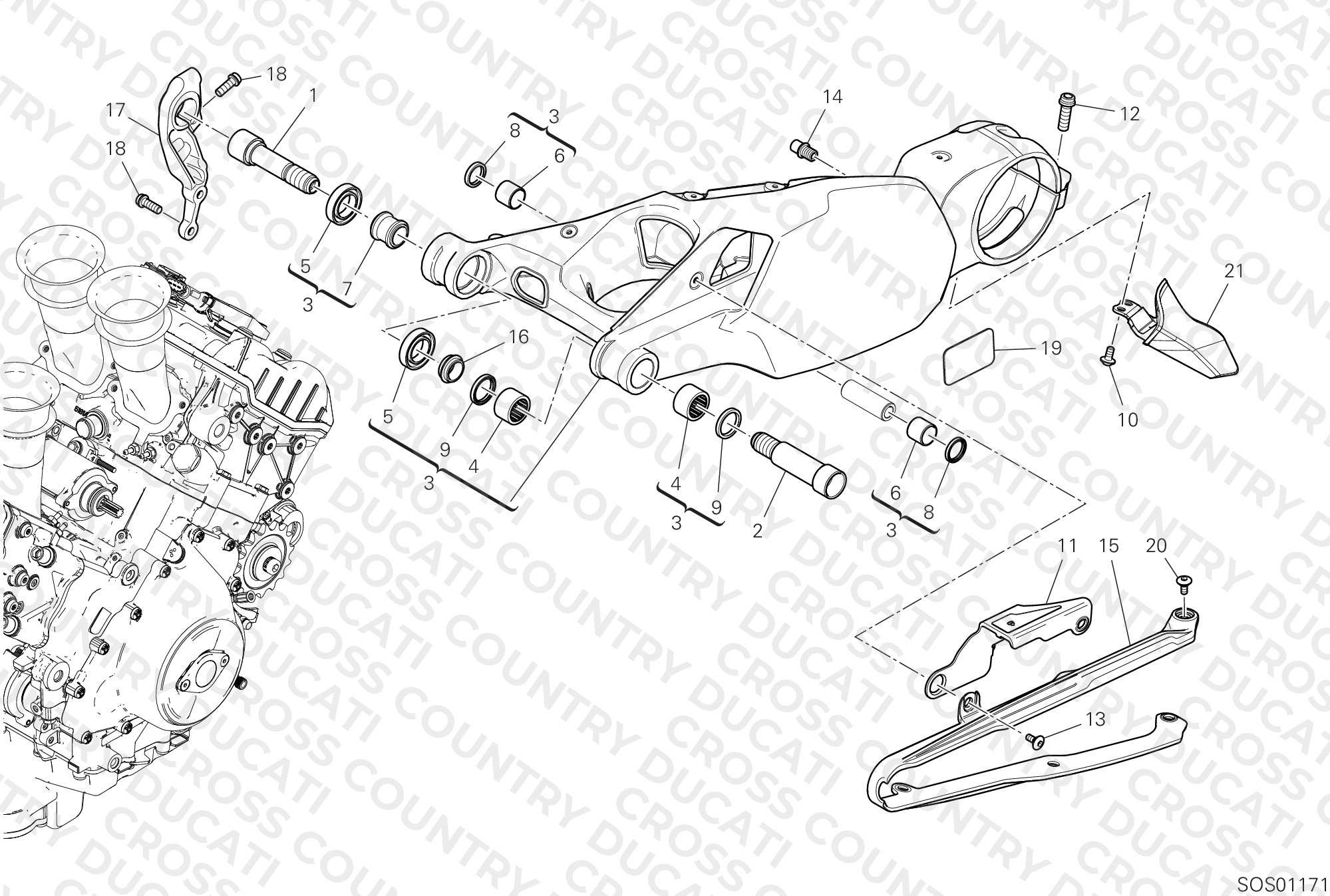 Rear Swinging Arm